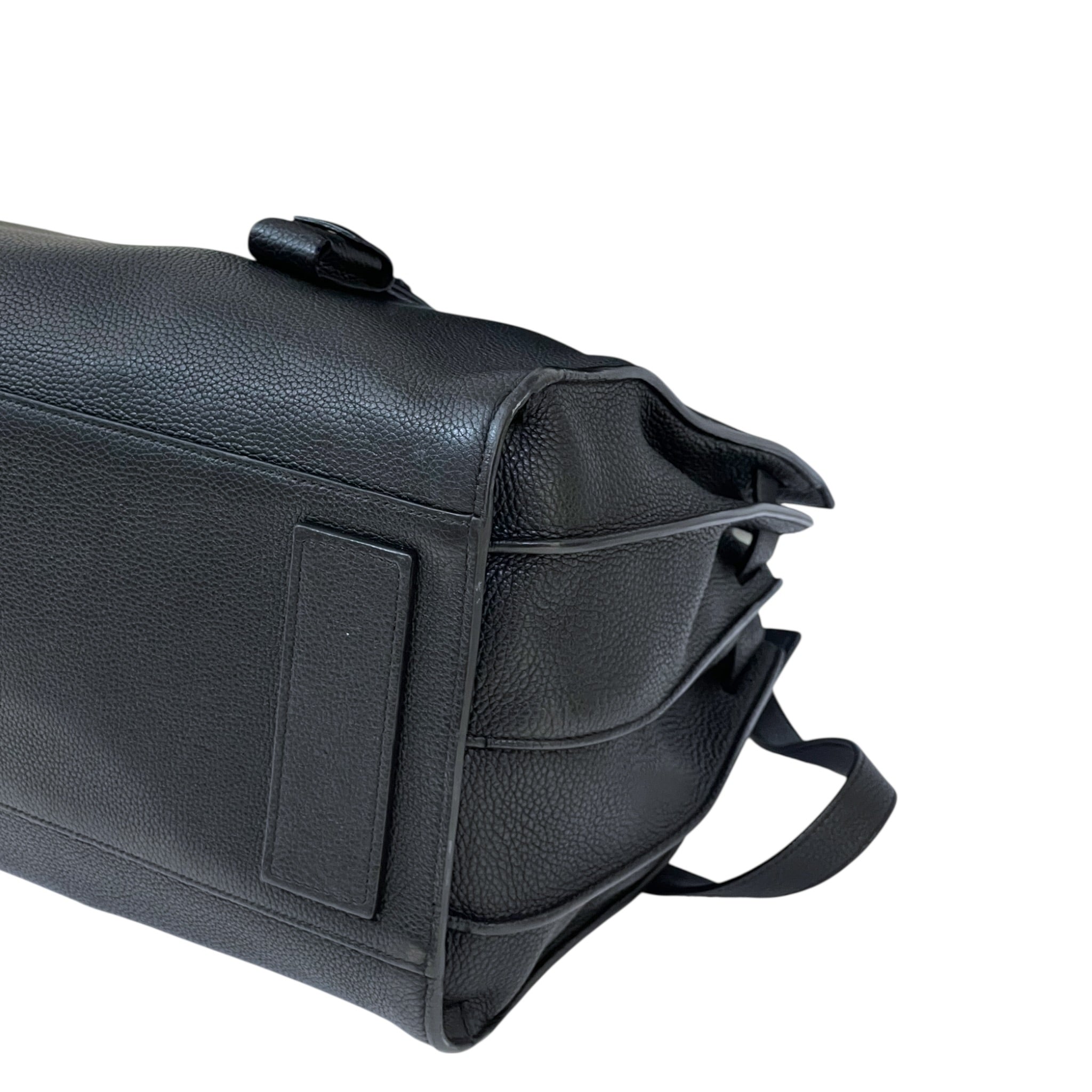 Saint Laurent Sac De Jour Large Black Grained Leather