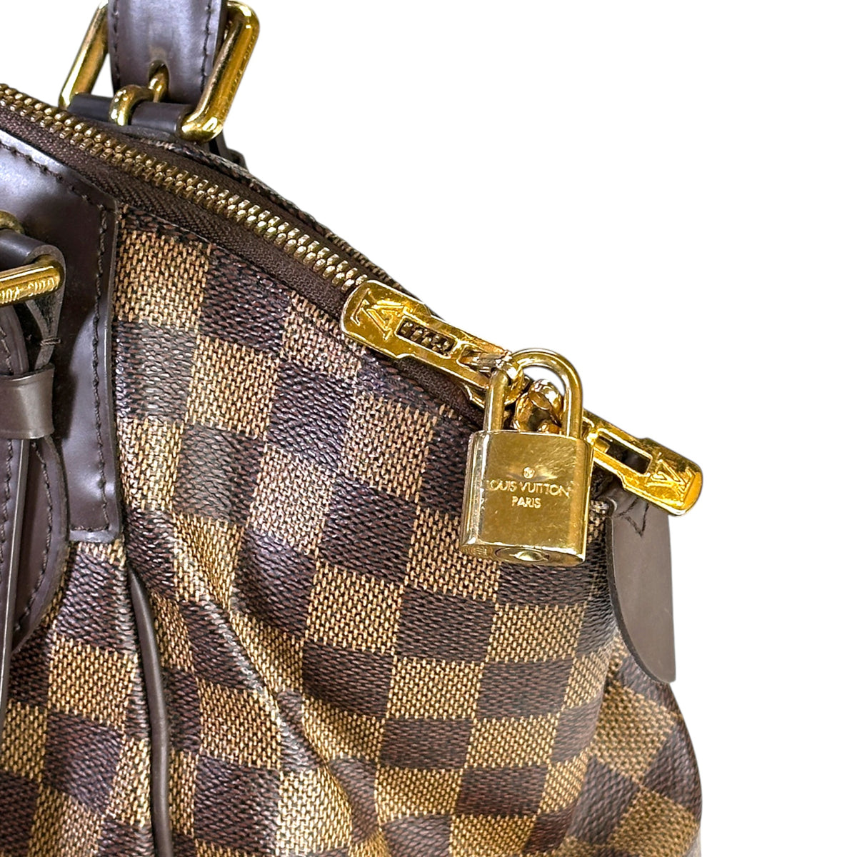 Louis Vuitton verona MM brown canvas leather shoulder bag