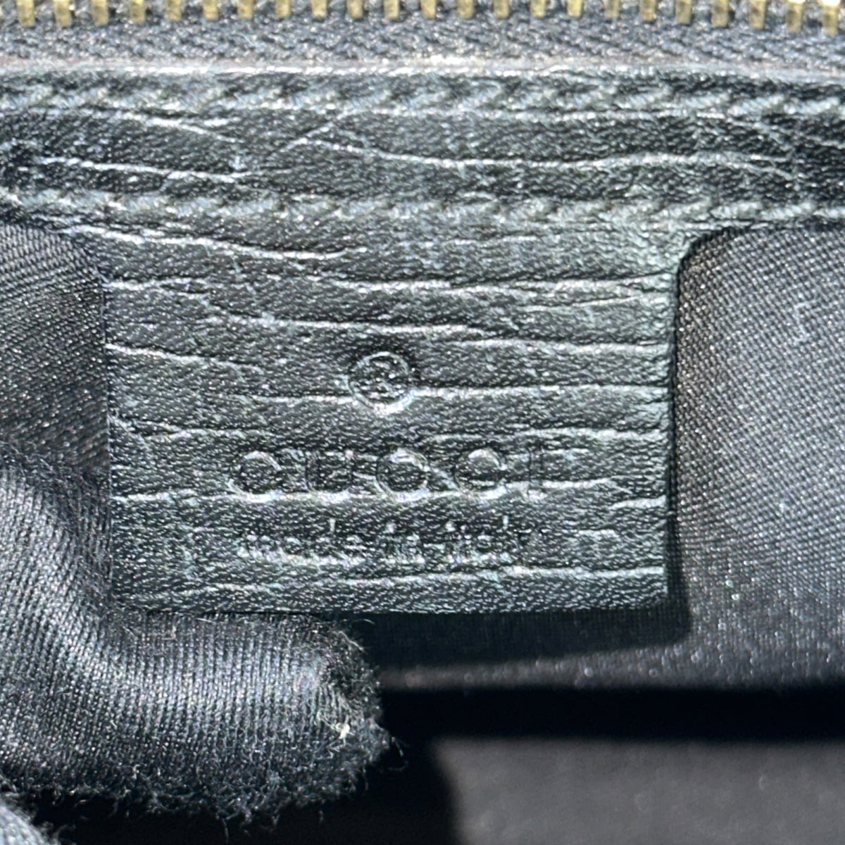 Gucci Jolicoeur  Mini Black  canvas hand bag