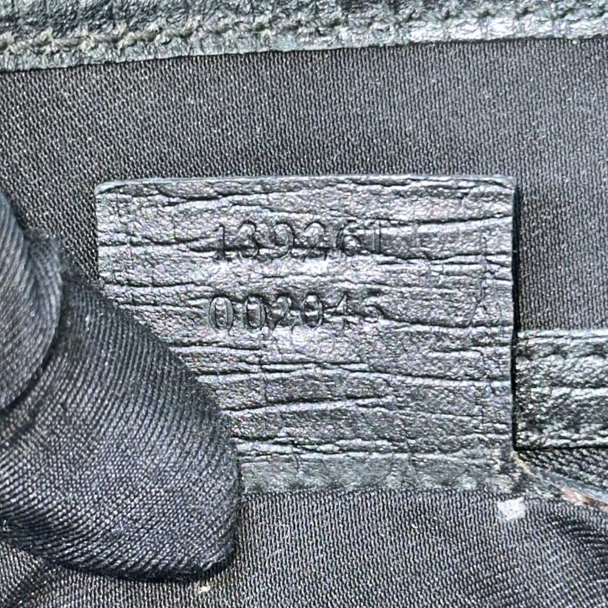 Gucci Jolicoeur  Mini Black  canvas hand bag