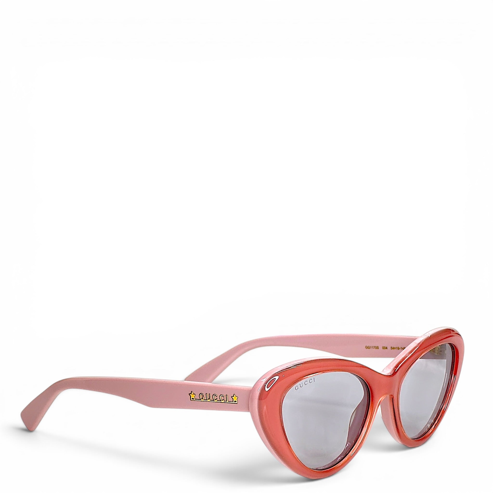 Gucci pink cat eye sunglasses
