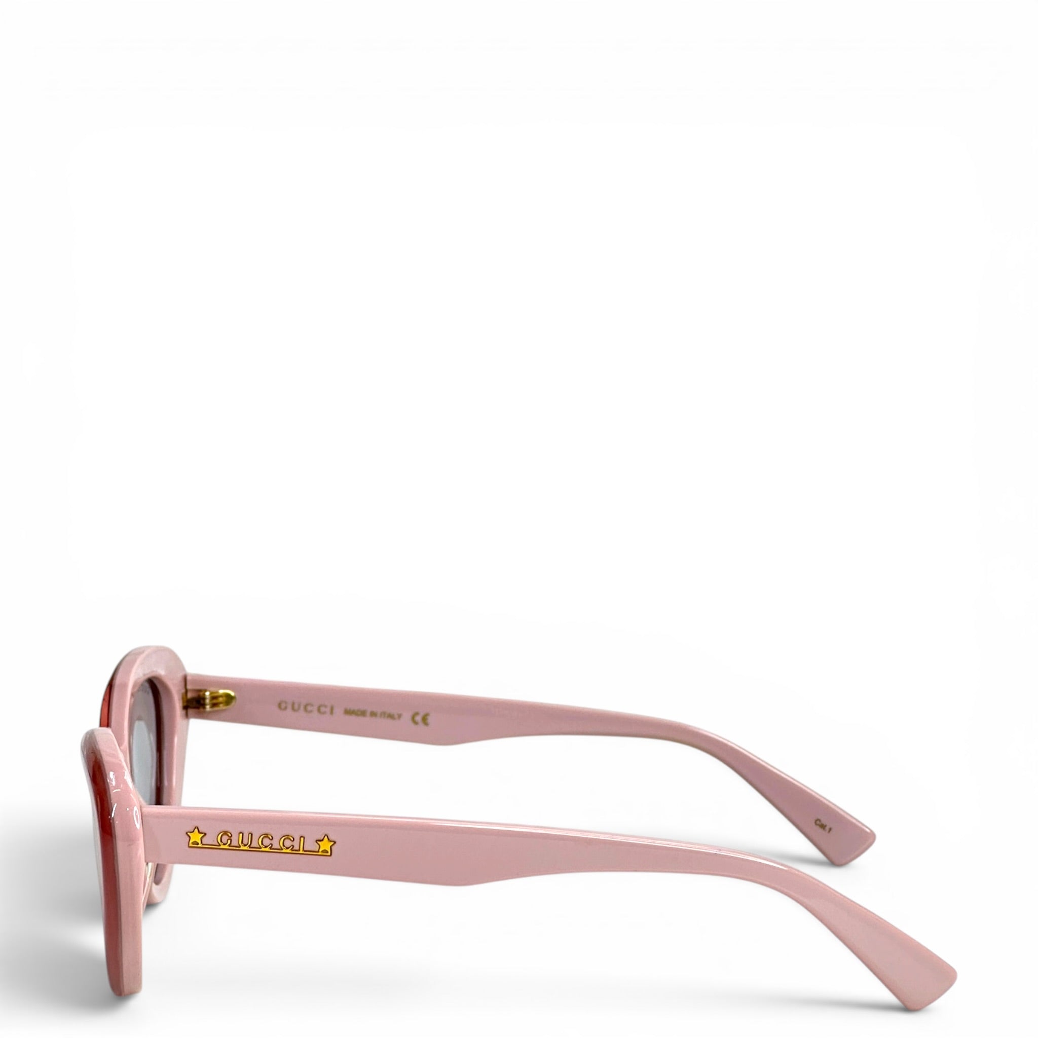 Gucci pink cat eye sunglasses