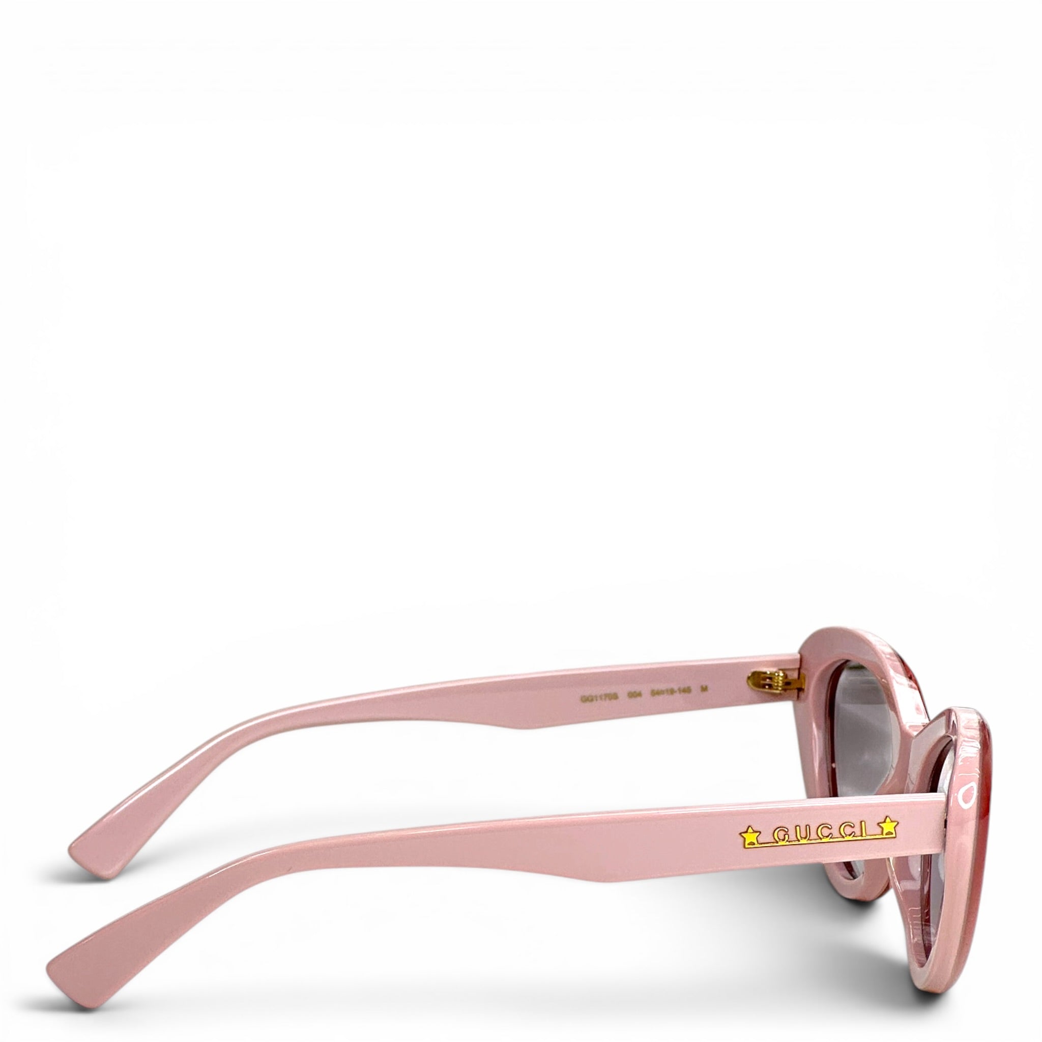 Gucci pink cat eye sunglasses