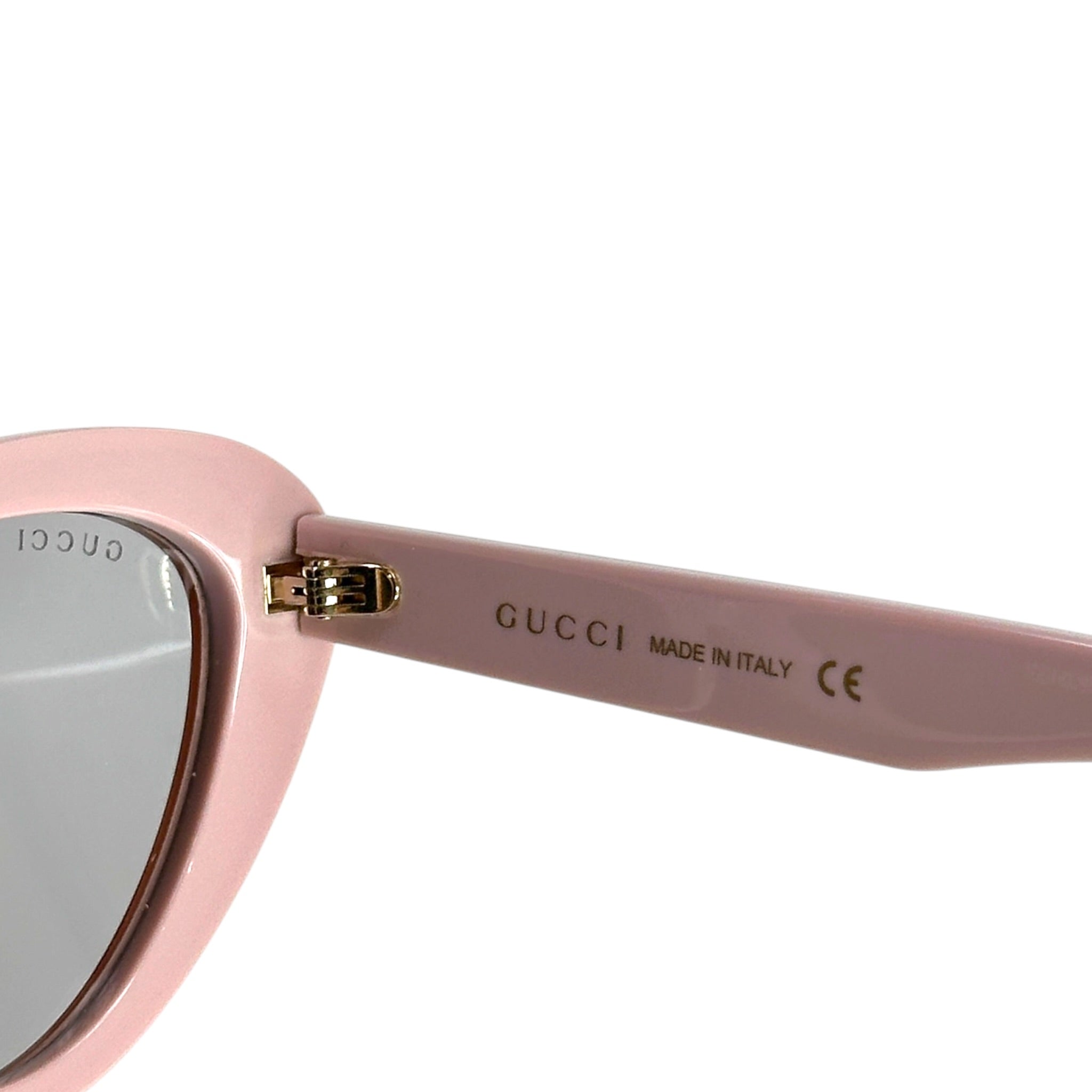 Gucci pink cat eye sunglasses
