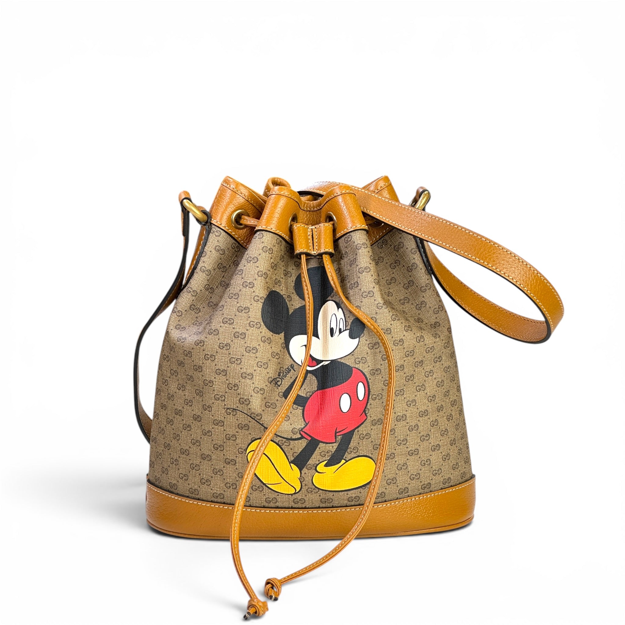 Gucci x Disney Mini GG Supreme bucket bag