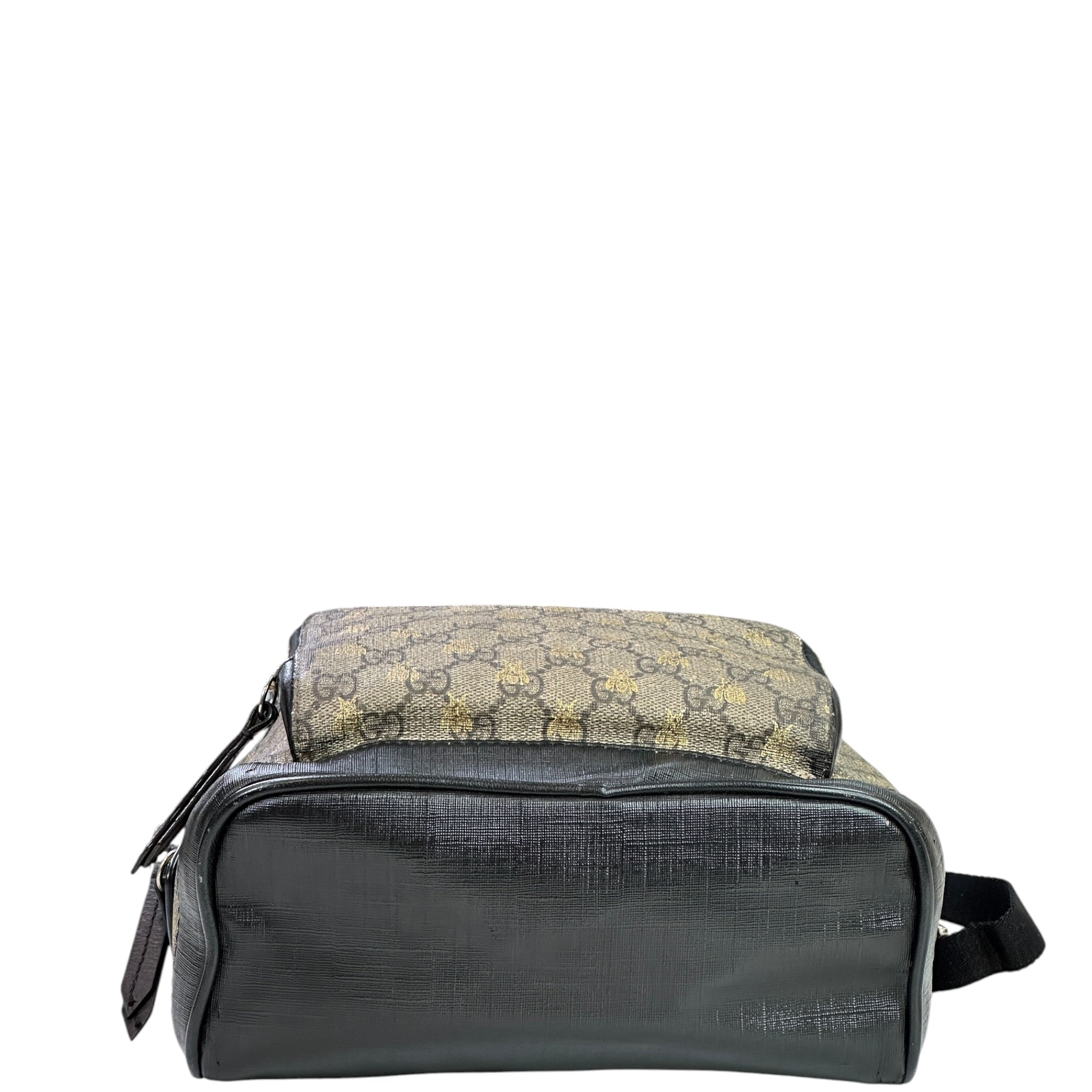 Gucci Bees Backpack Small GG Supreme Canvas