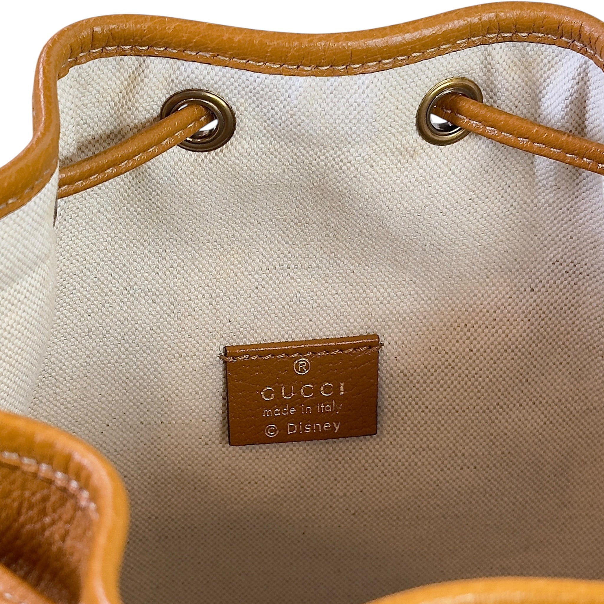 Gucci x Disney Mini GG Supreme bucket bag