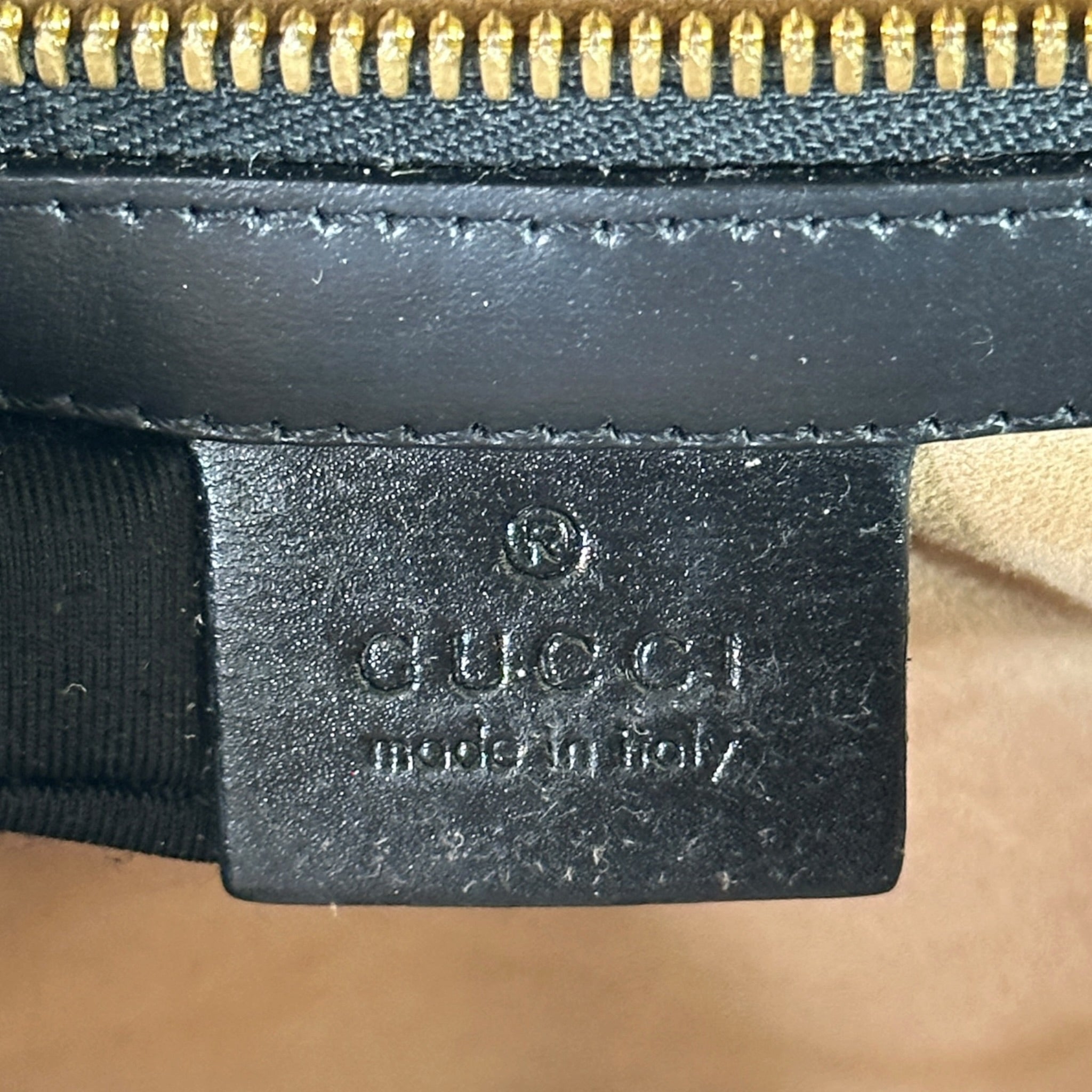 Gucci Bees Backpack Small GG Supreme Canvas