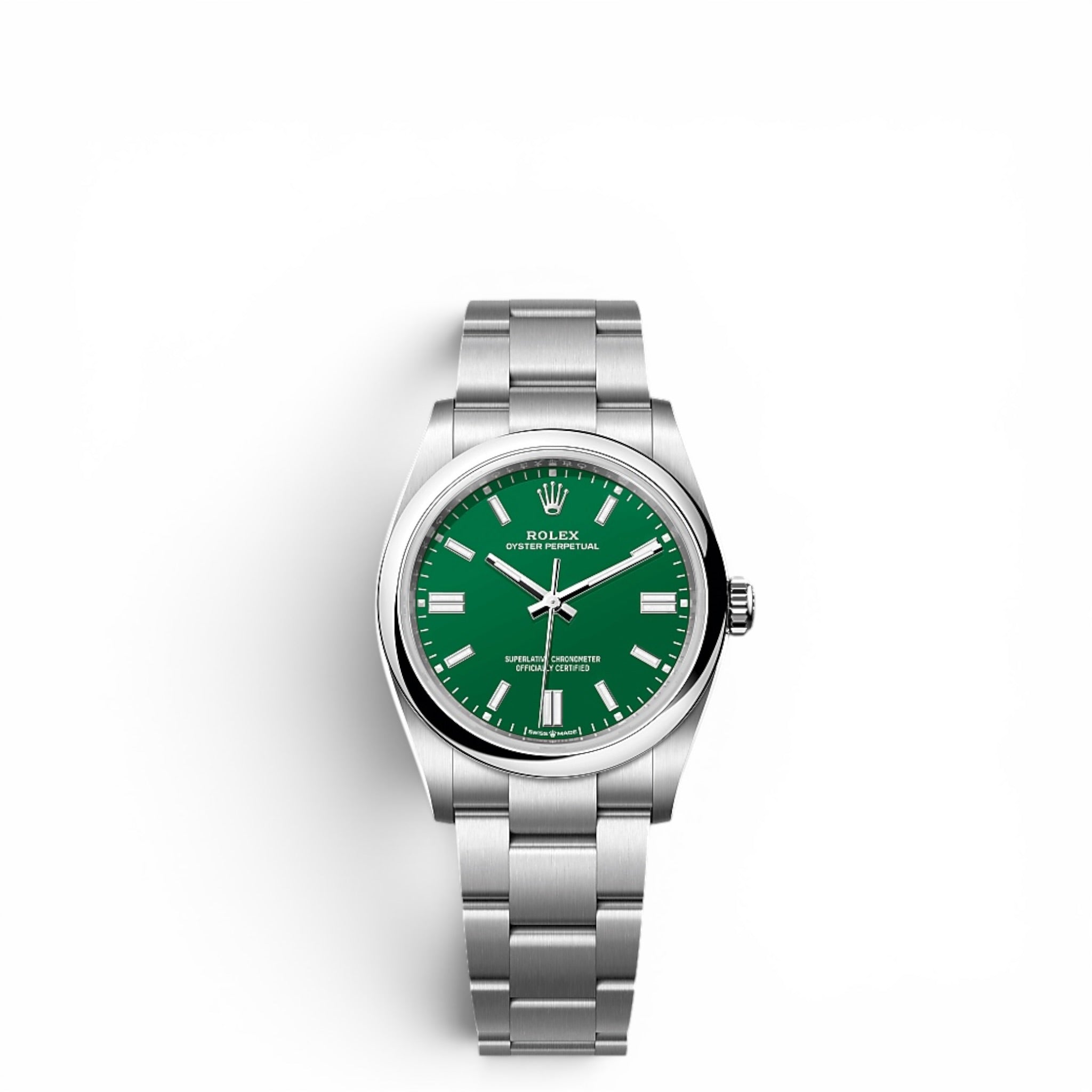 Rolex Oyester Perpetual 41 Green Dial Watch