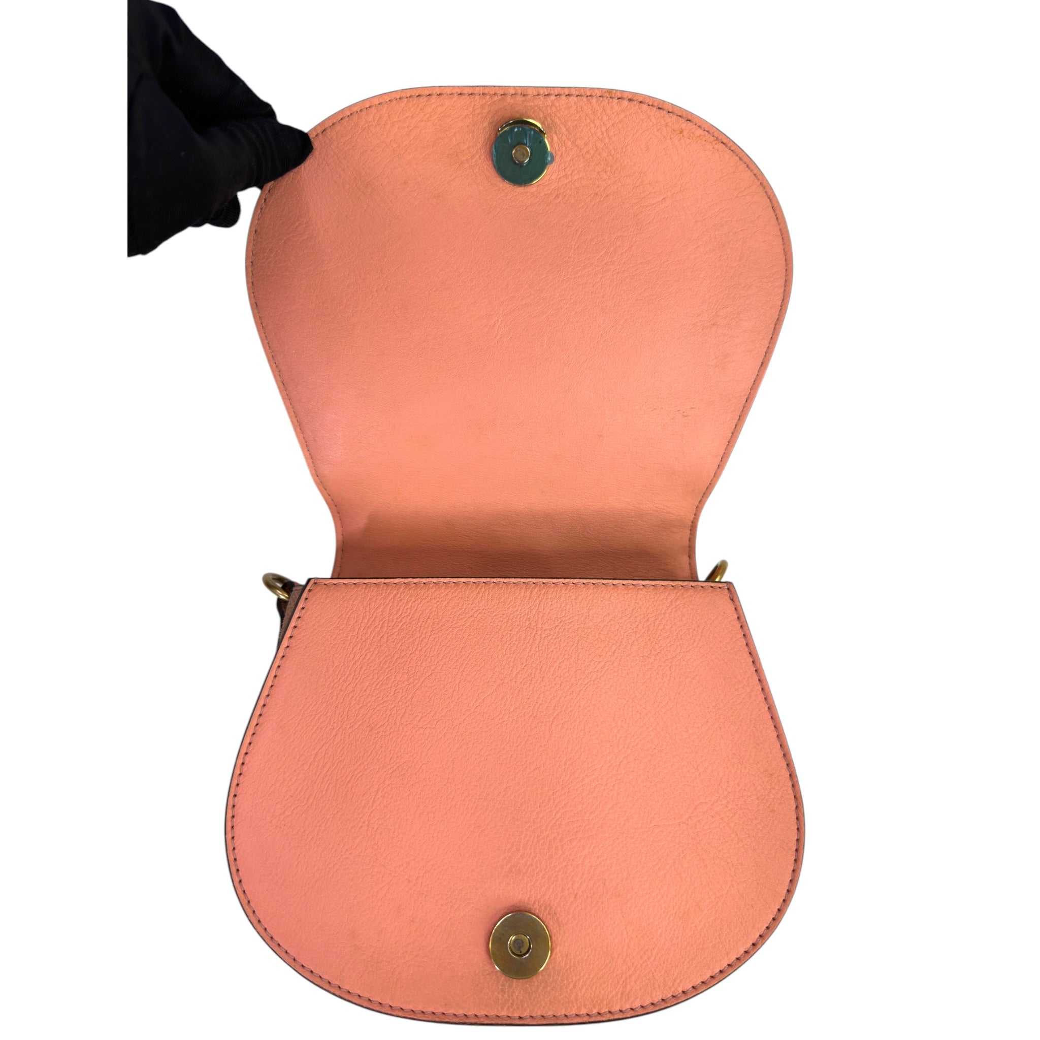 Chloé Nile Bracelet Bag Small Pink Leather