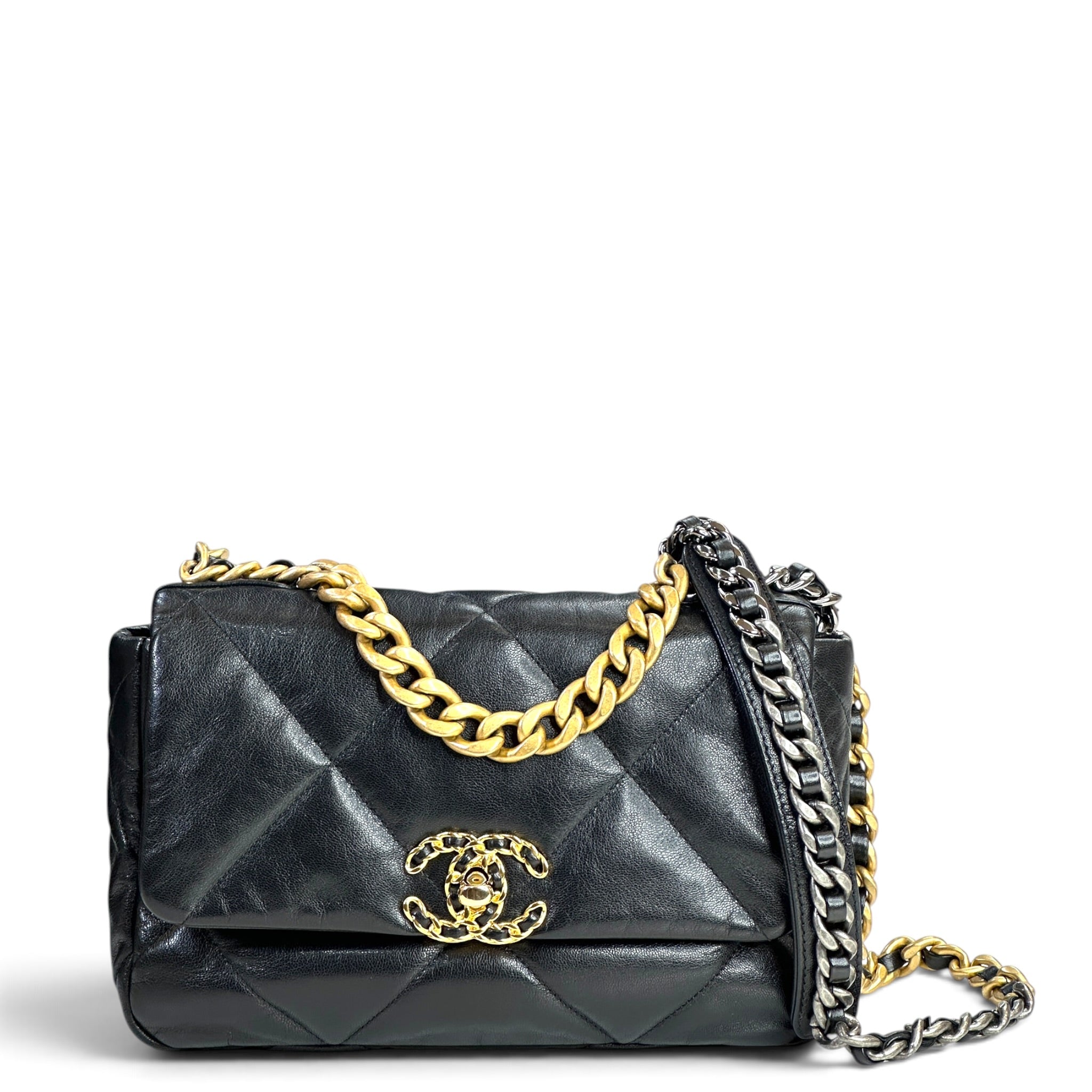 Chanel Black Quilted leather Bag Lambskin