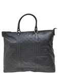 Gucci Joy Zip Tote Black Guccissima Leather