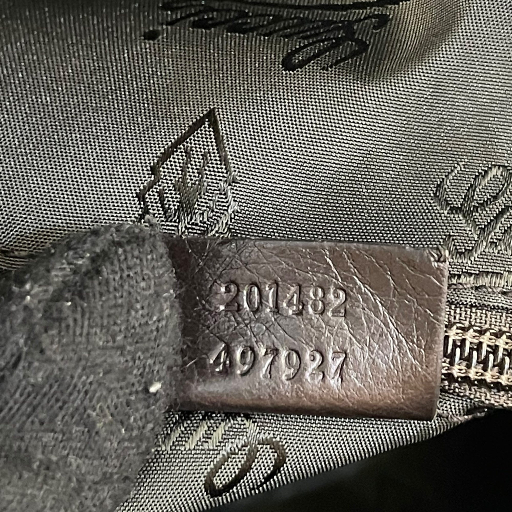 Gucci Joy Zip Tote Black Guccissima Leather