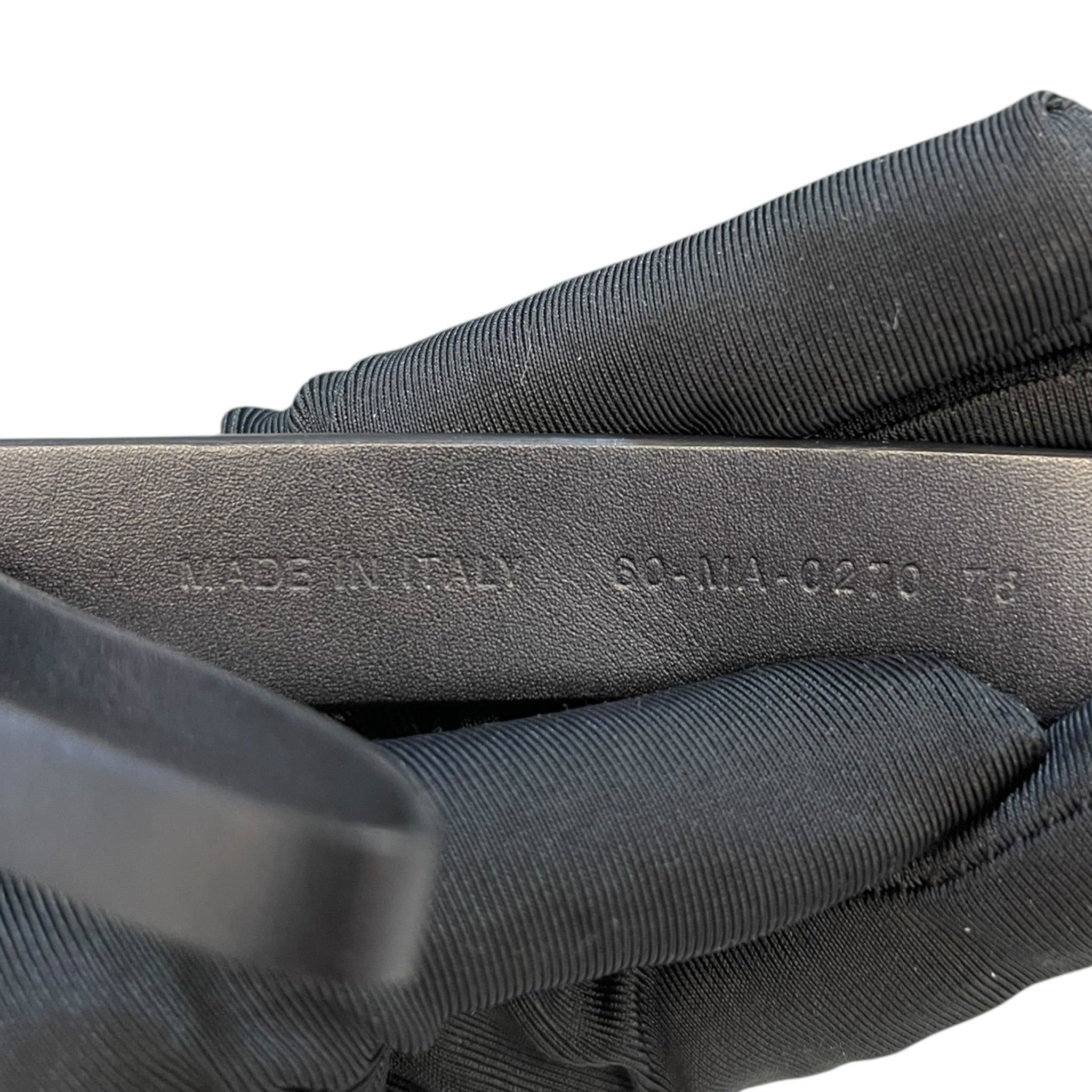 Dior Saddle CD Belt Black Calfskin 75cm