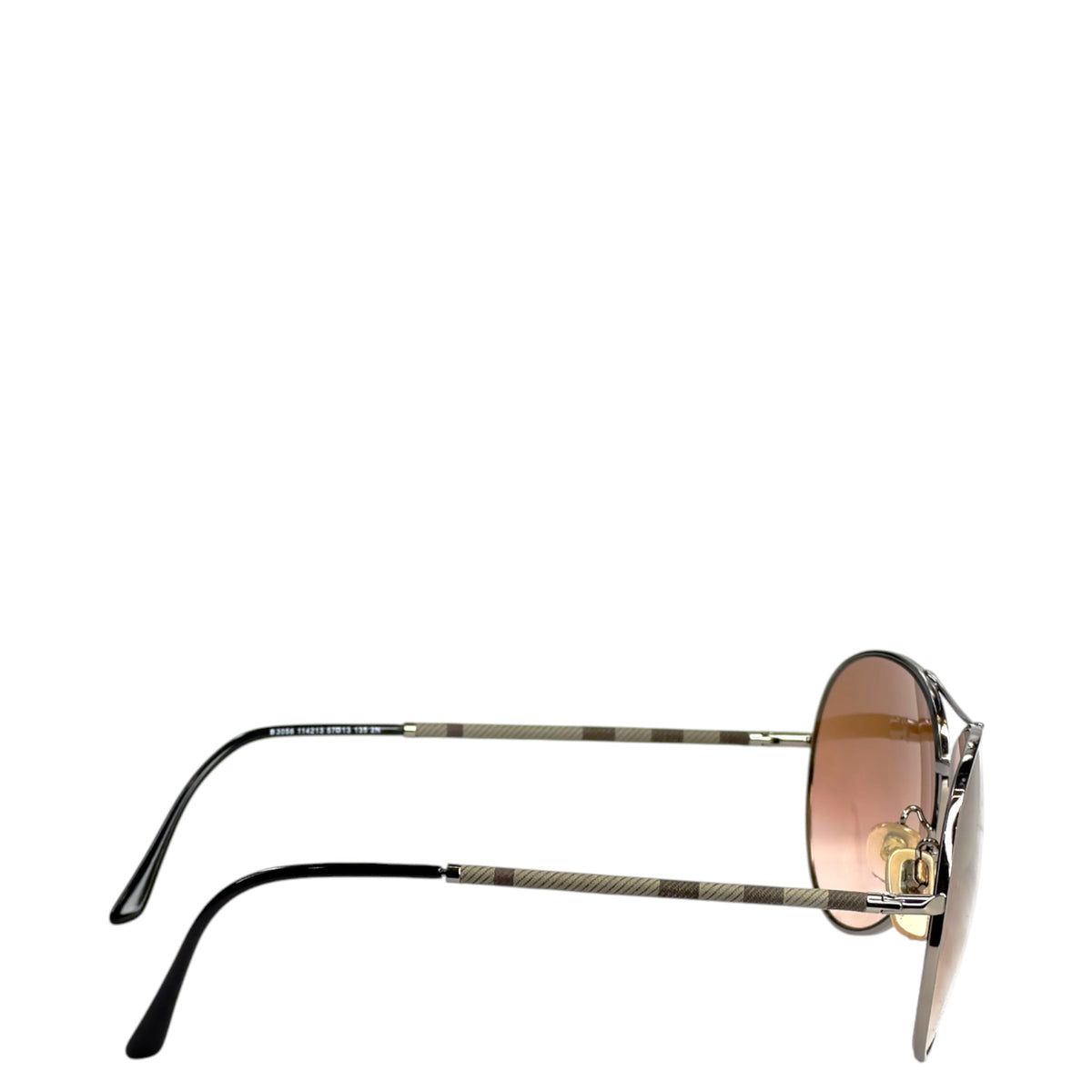 Burberry Pilot brown Gradient Lens Sunglasses (model BE3080)