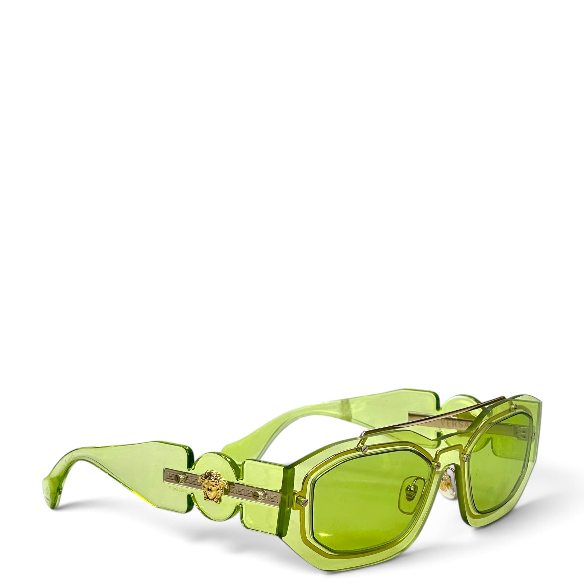 Versace VE2235 Medusa Biggie Rectangular Sunglasses