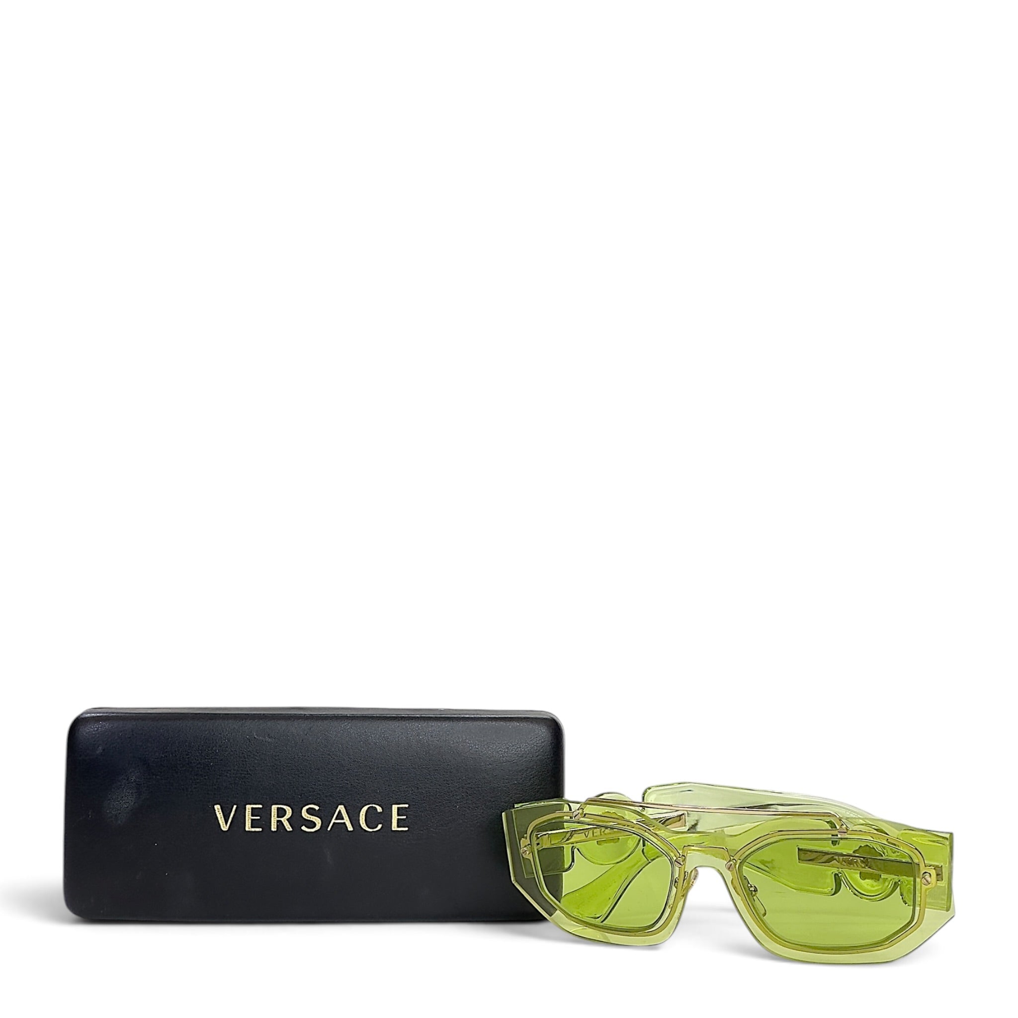 Versace VE2235 Medusa Biggie Rectangular Sunglasses