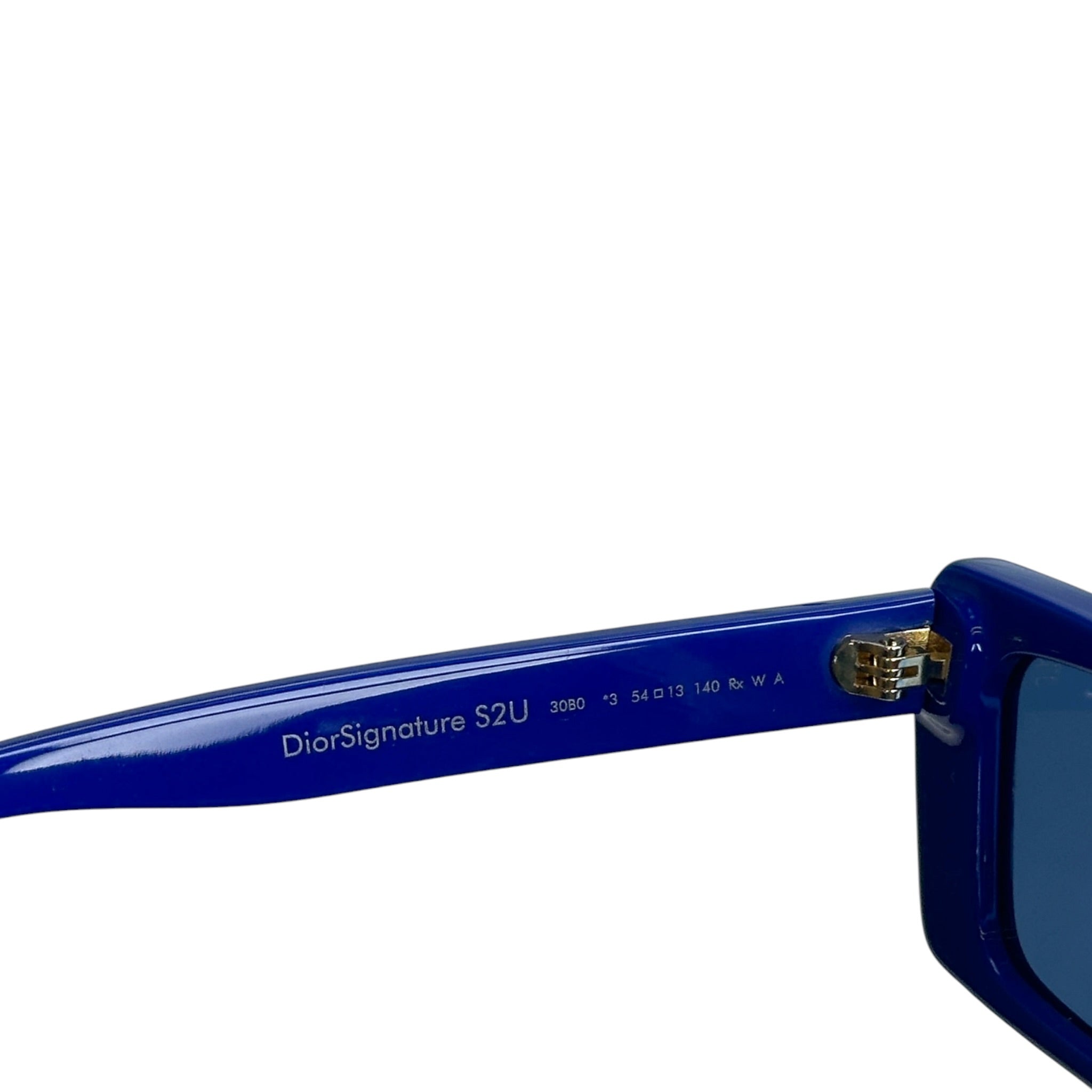 Christian Dior Signature Neon Blue S2U Sunglasses