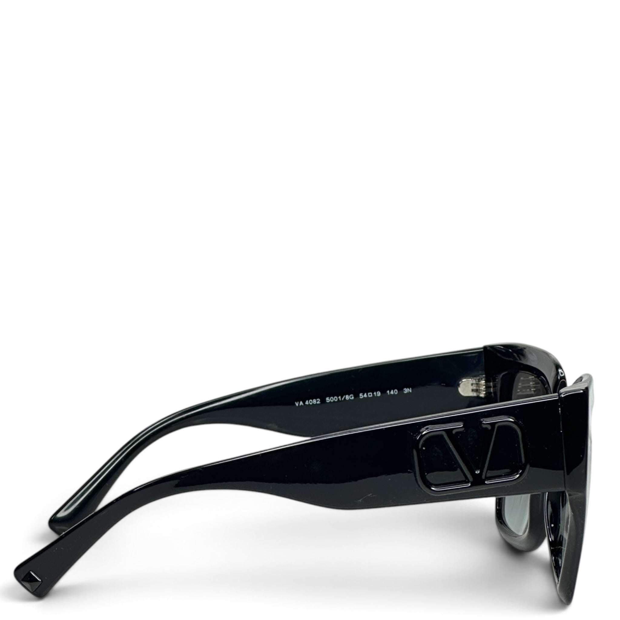 Valentino Garvani V-Sette Black Sunglasses