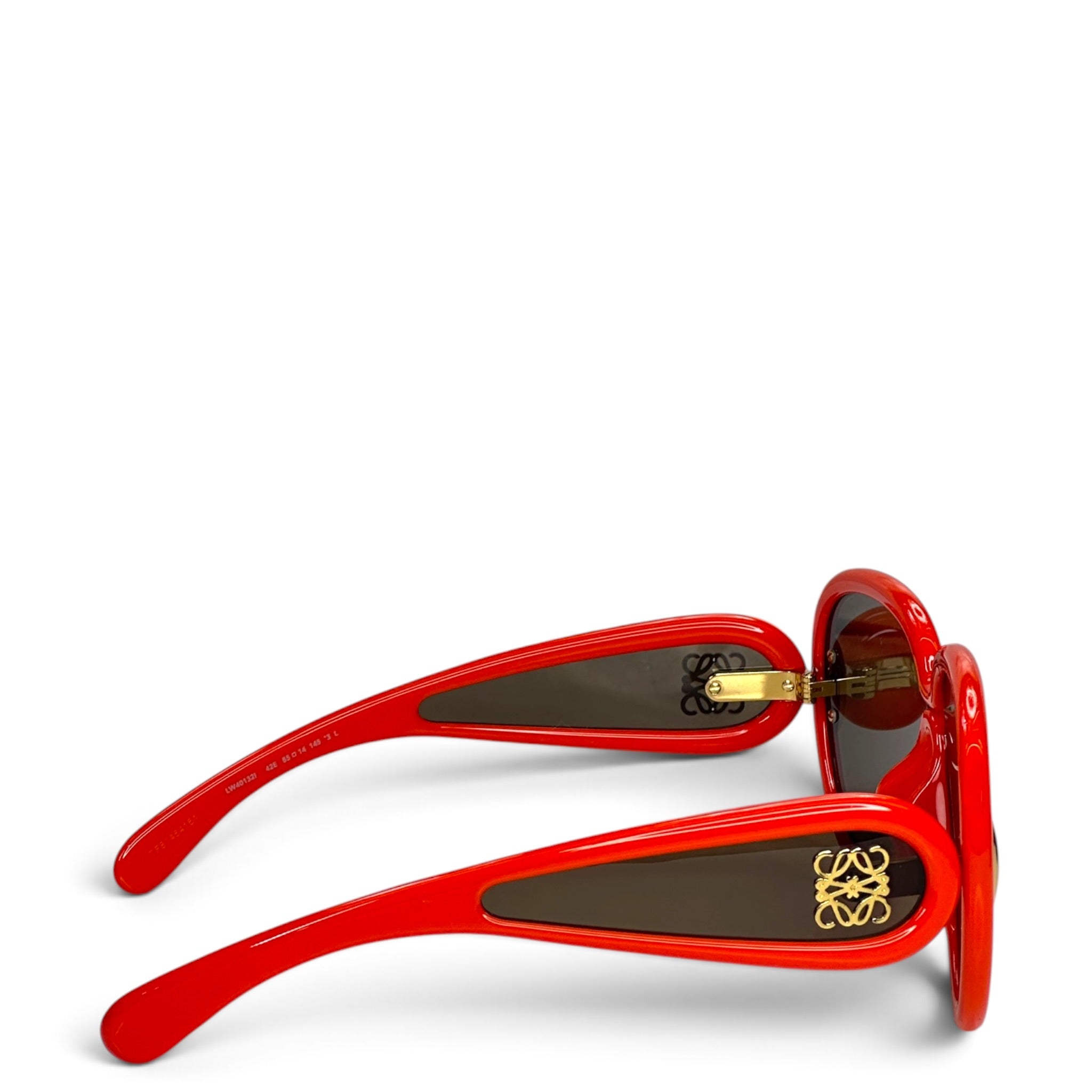 Loewe Pilot Mask Shiny Orange Sunglasses LW40132I