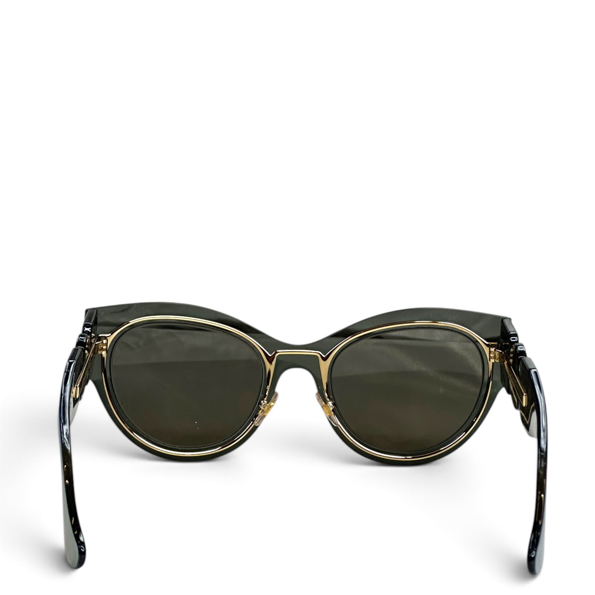 Versace VE2234 Gold Mirror Frame Sunglasses