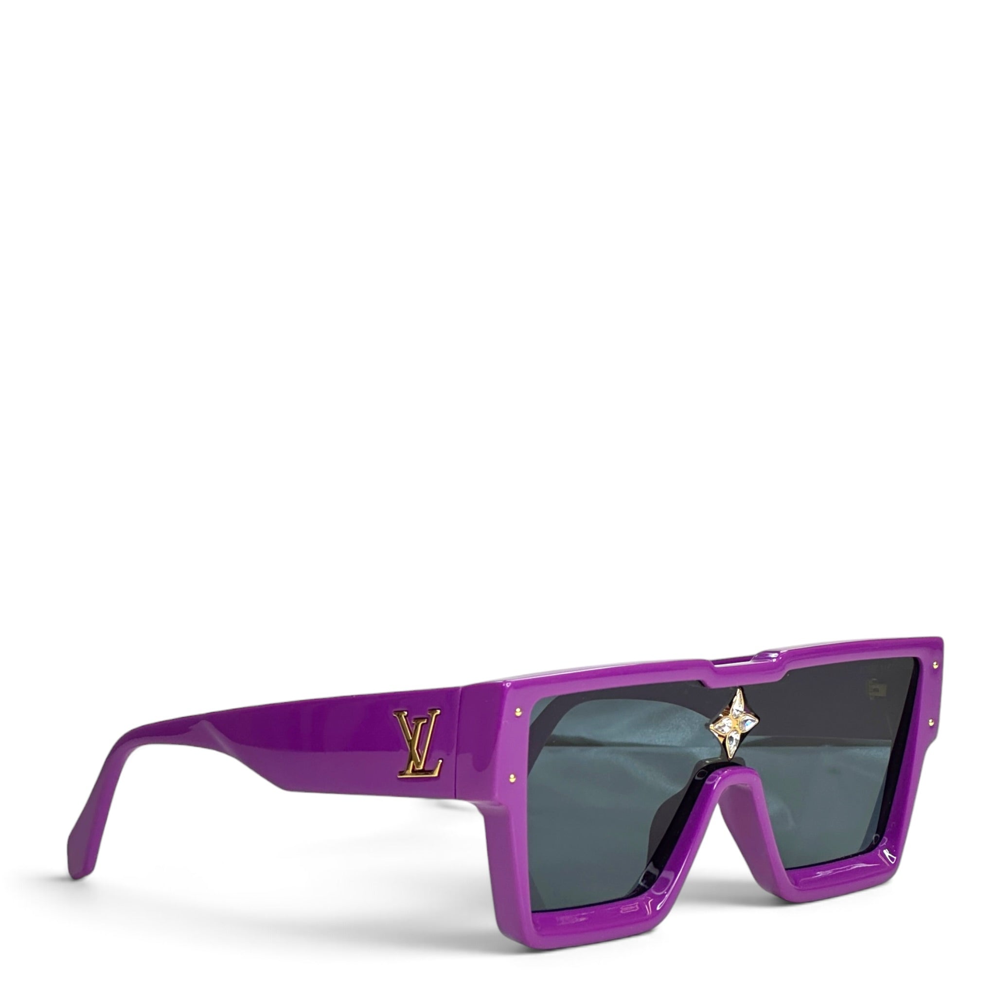 Louis Vuitton Cyclone Purple Sunglasses