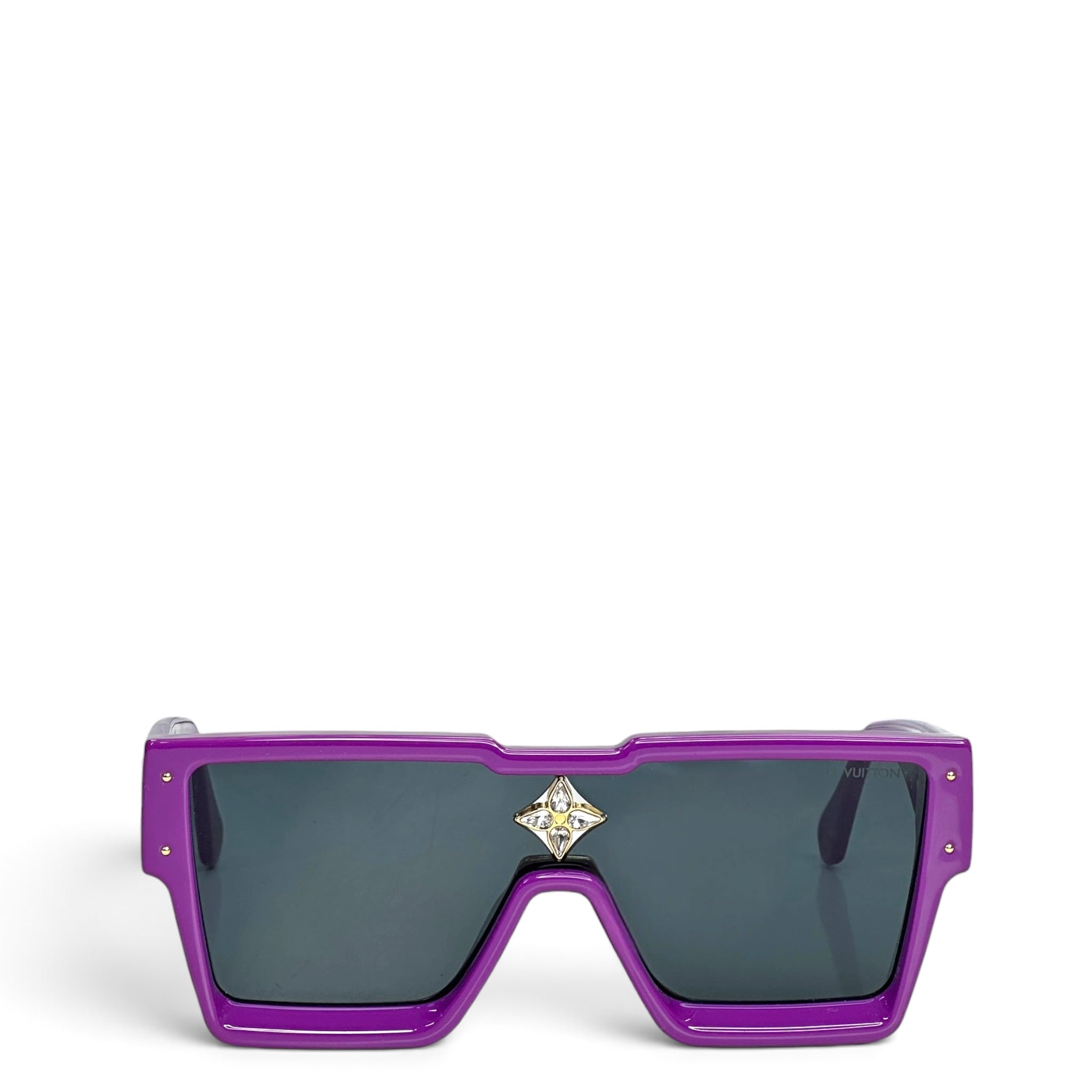 Louis Vuitton Cyclone Purple Sunglasses
