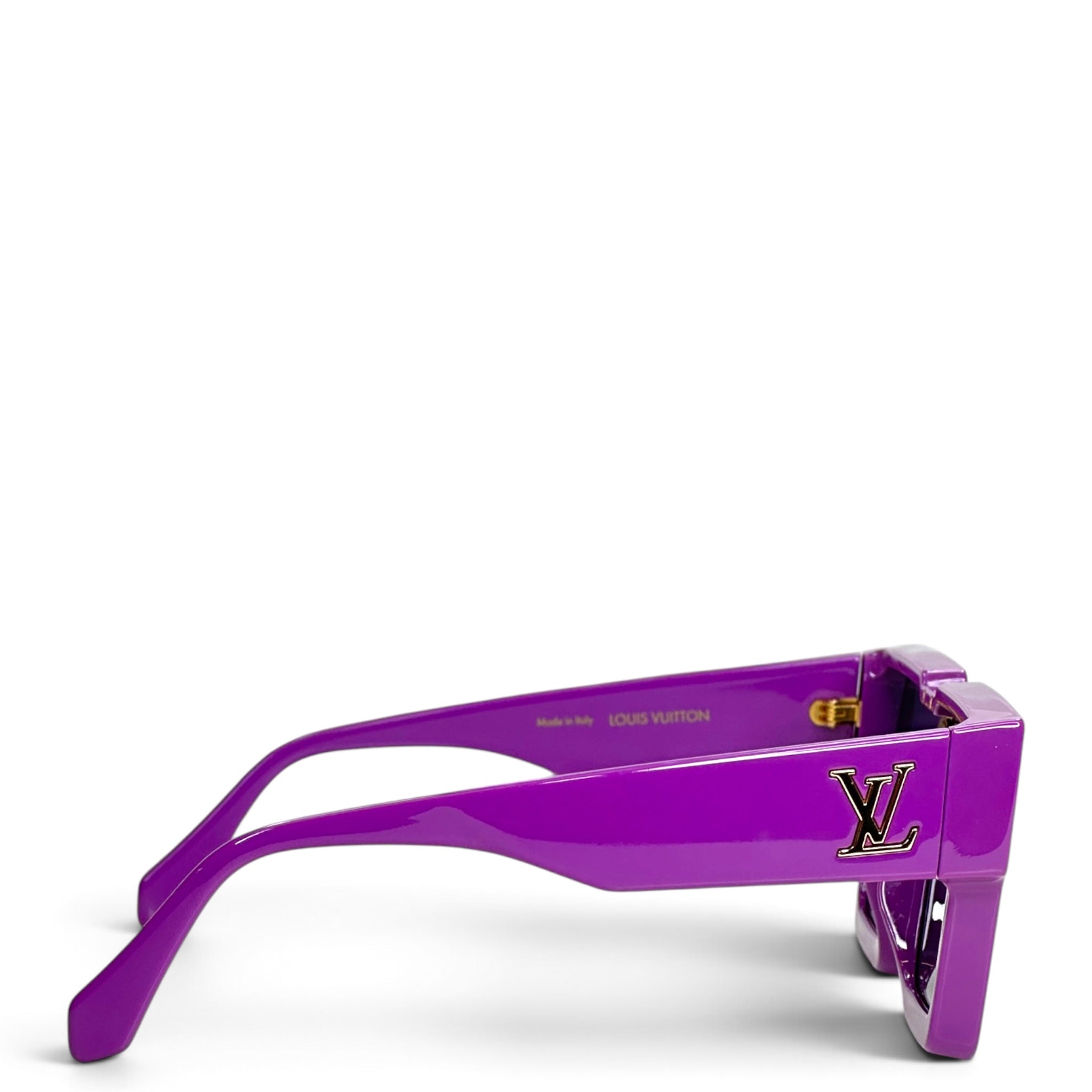 Louis Vuitton Cyclone Purple Sunglasses