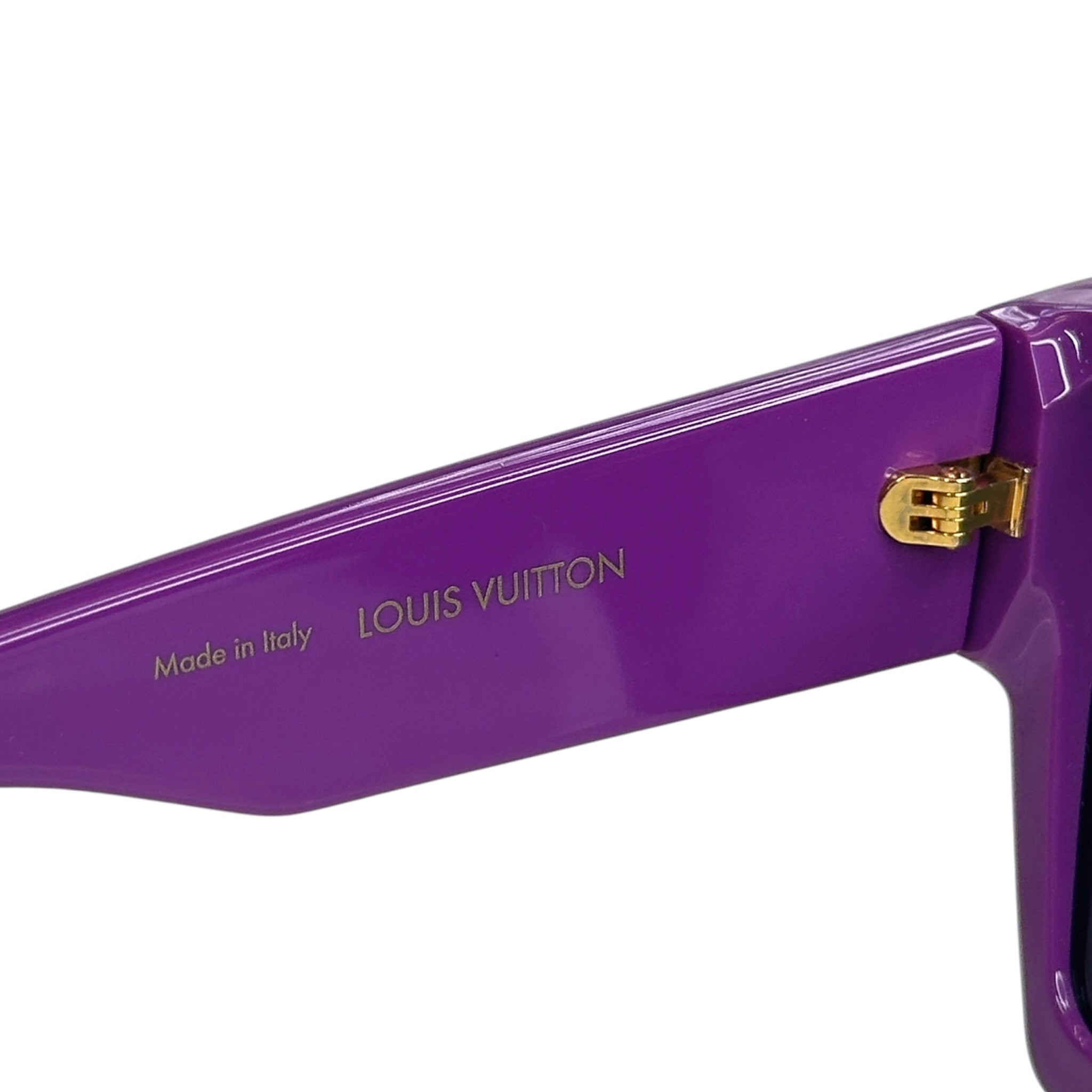Louis Vuitton Cyclone Purple Sunglasses