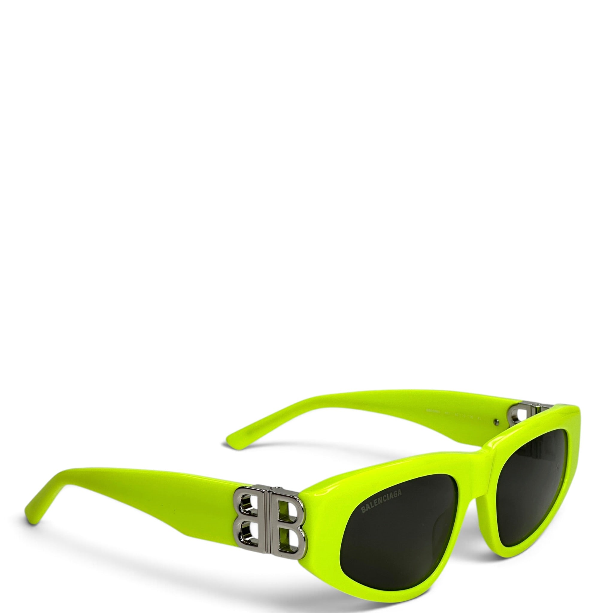 Balenciaga Neon green Sunglasses BB0095S