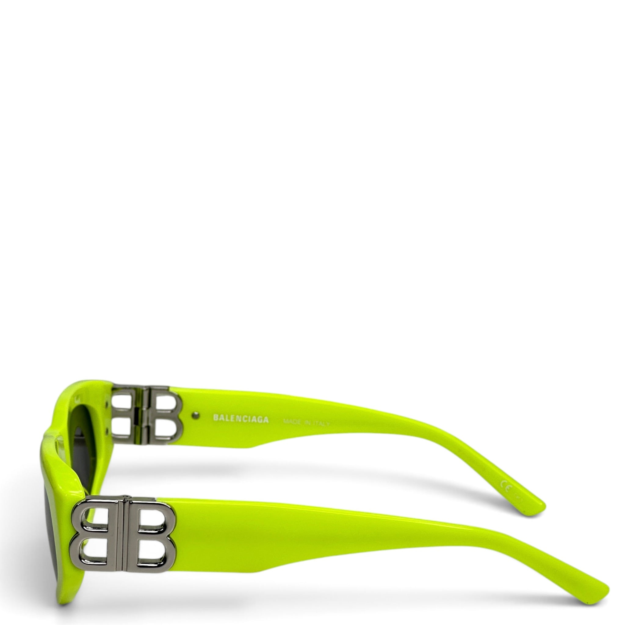 Balenciaga Neon green Sunglasses BB0095S