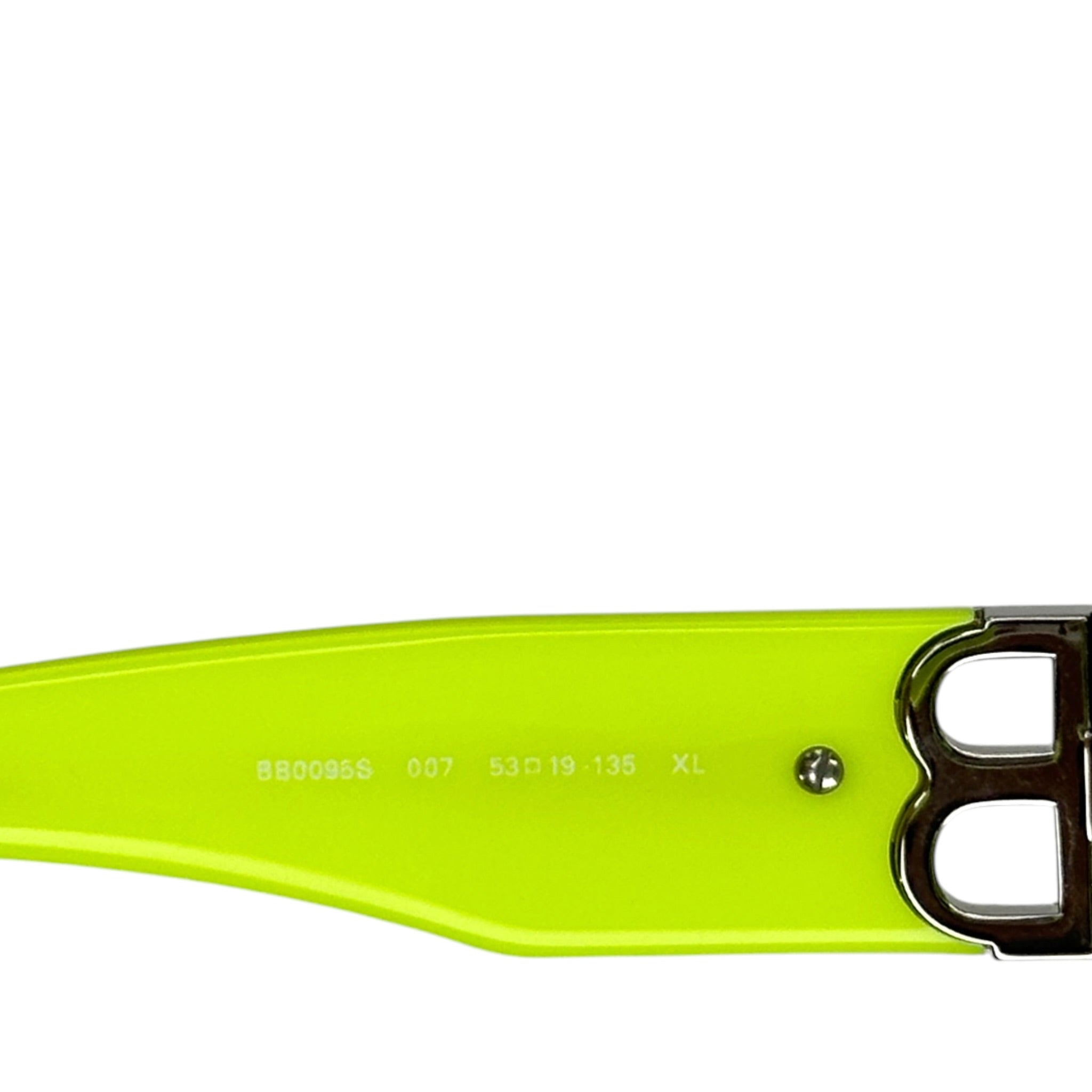 Balenciaga Neon green Sunglasses BB0095S