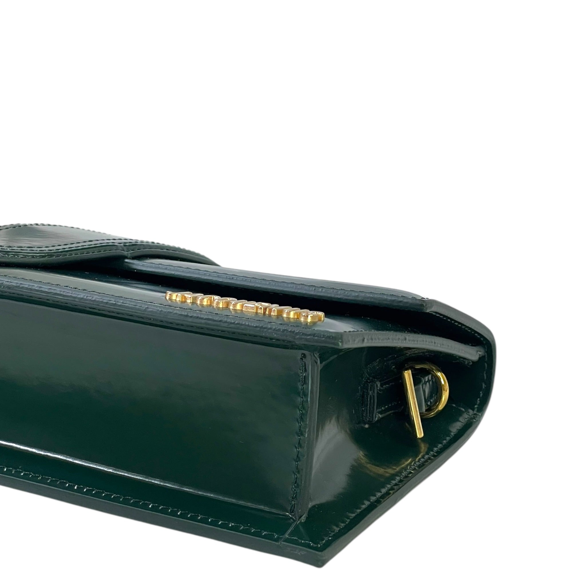 Buy Jacquemus The Long Bambino Bag Dark Green Leather Online Buy Jacquemus The Long Bambino Bag Dark Green Leather Online