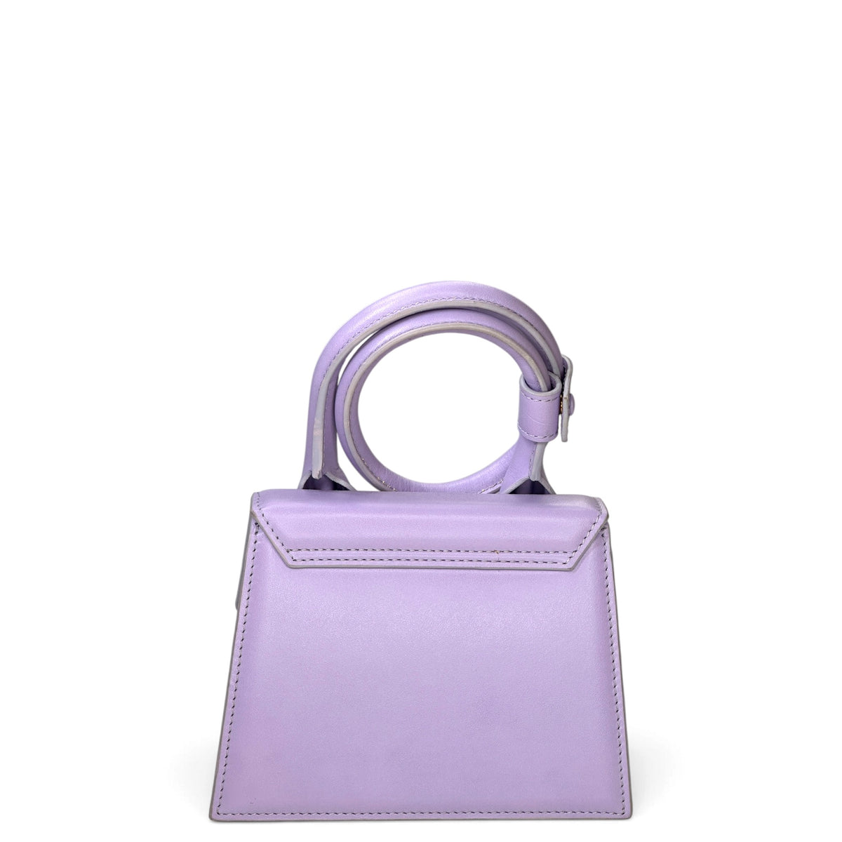 Jacquemus Le Chiquito mini lilac leather handbag