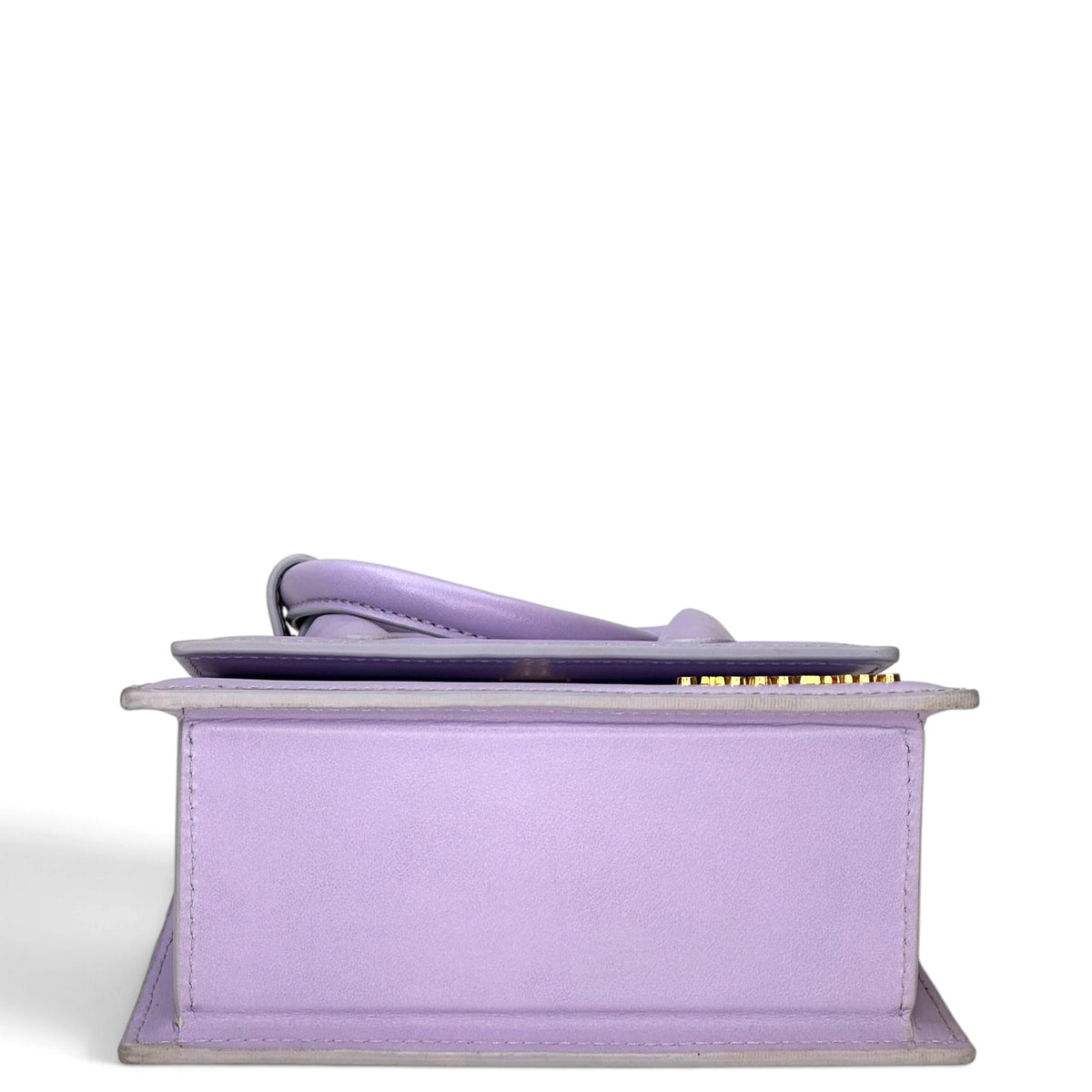 Jacquemus Le Chiquito mini lilac leather handbag