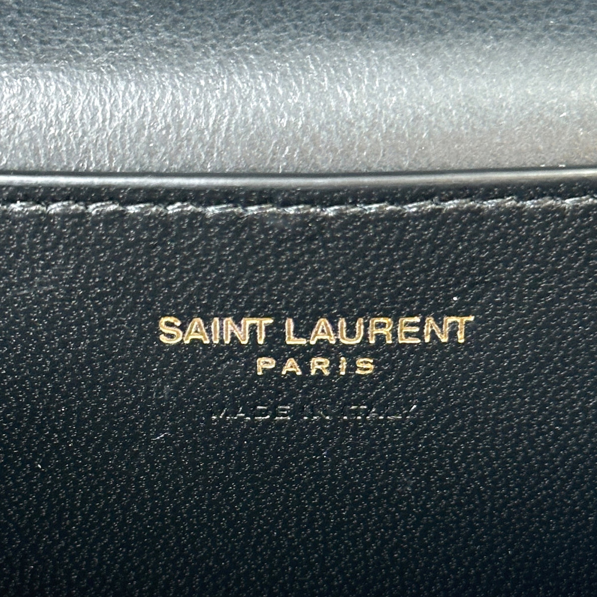 Saint Laurent Gaby Vanity grey lambskin Diamond quilted Bag