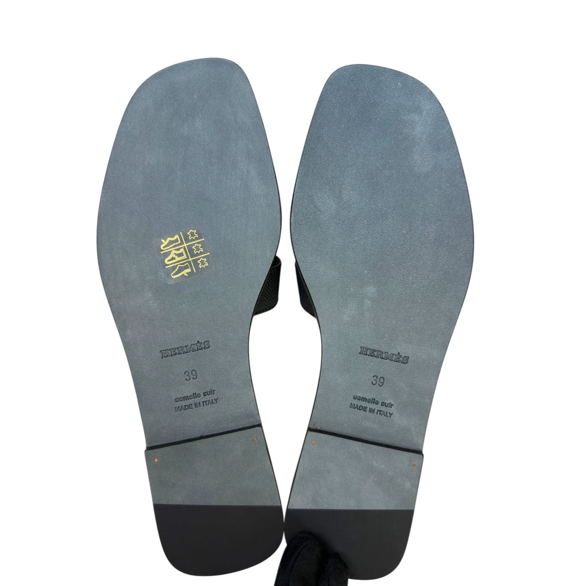 Hermes Orans Black  EU: 39