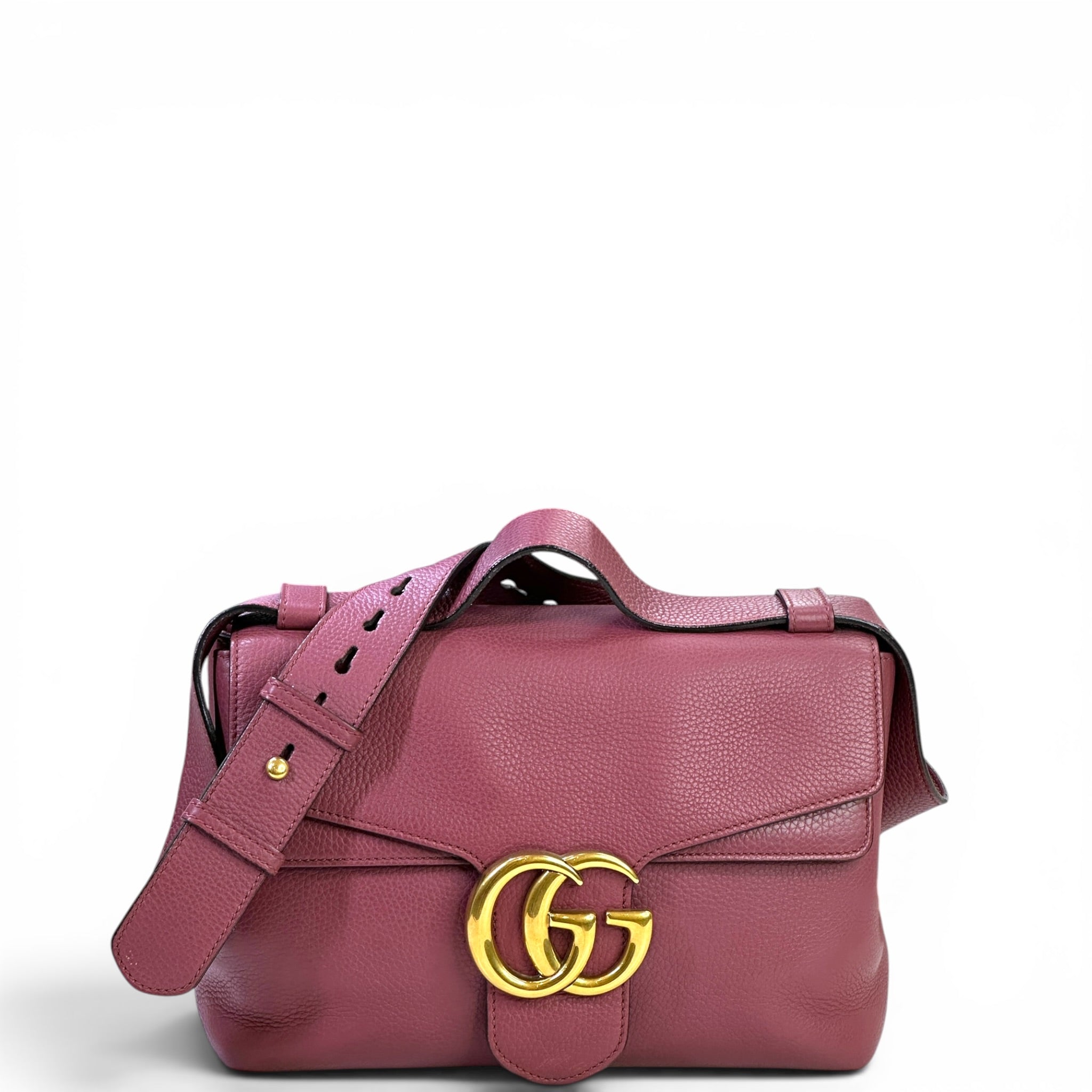 Buy Gucci Beige/Brown GG Canvas & Leather Medium Embellished Heart