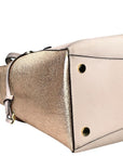 Michael Kors Voyager Tote Bag Metallic Ballet Pink
