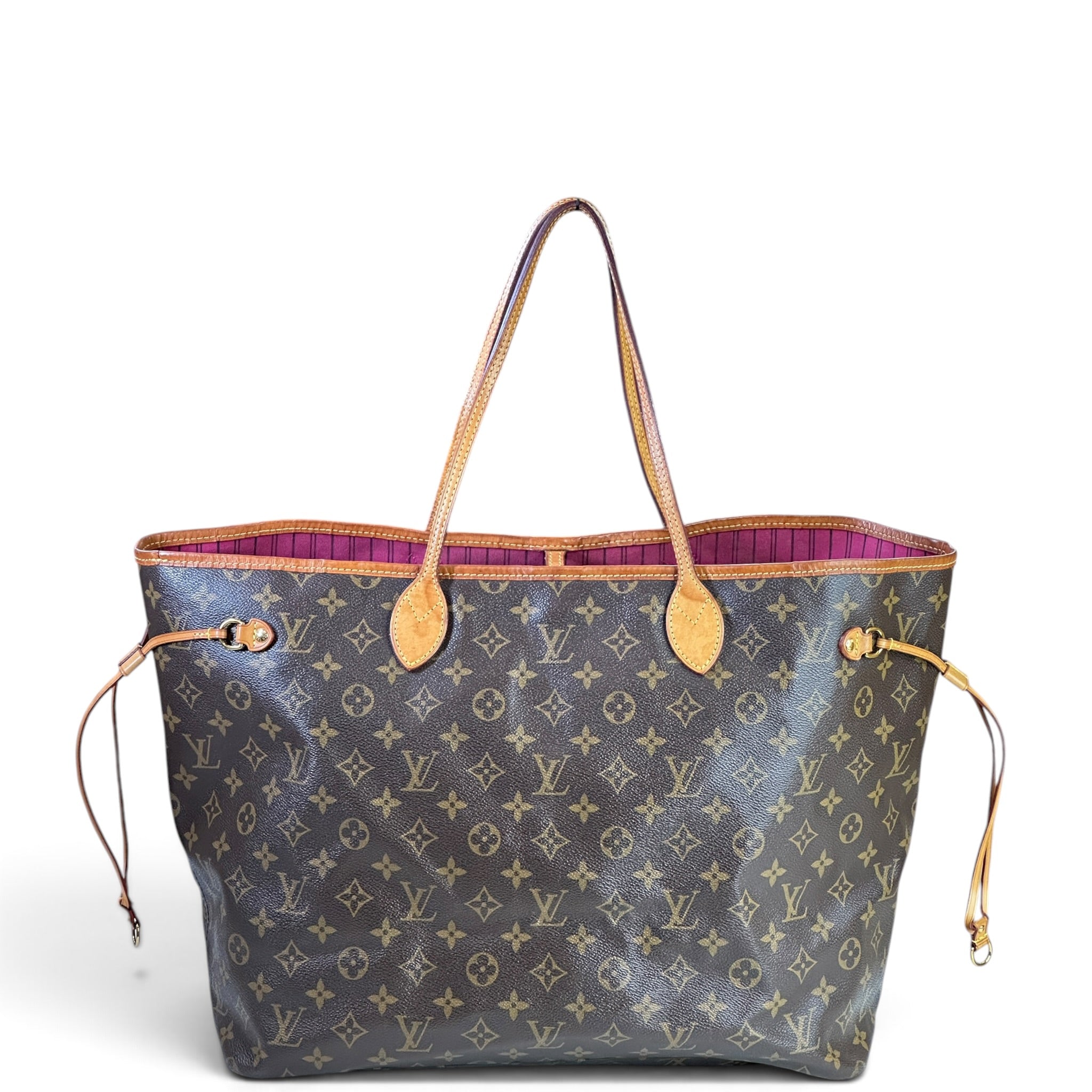 LOUIS VUITTON NEVERFULL GM Monogram Leather Tote