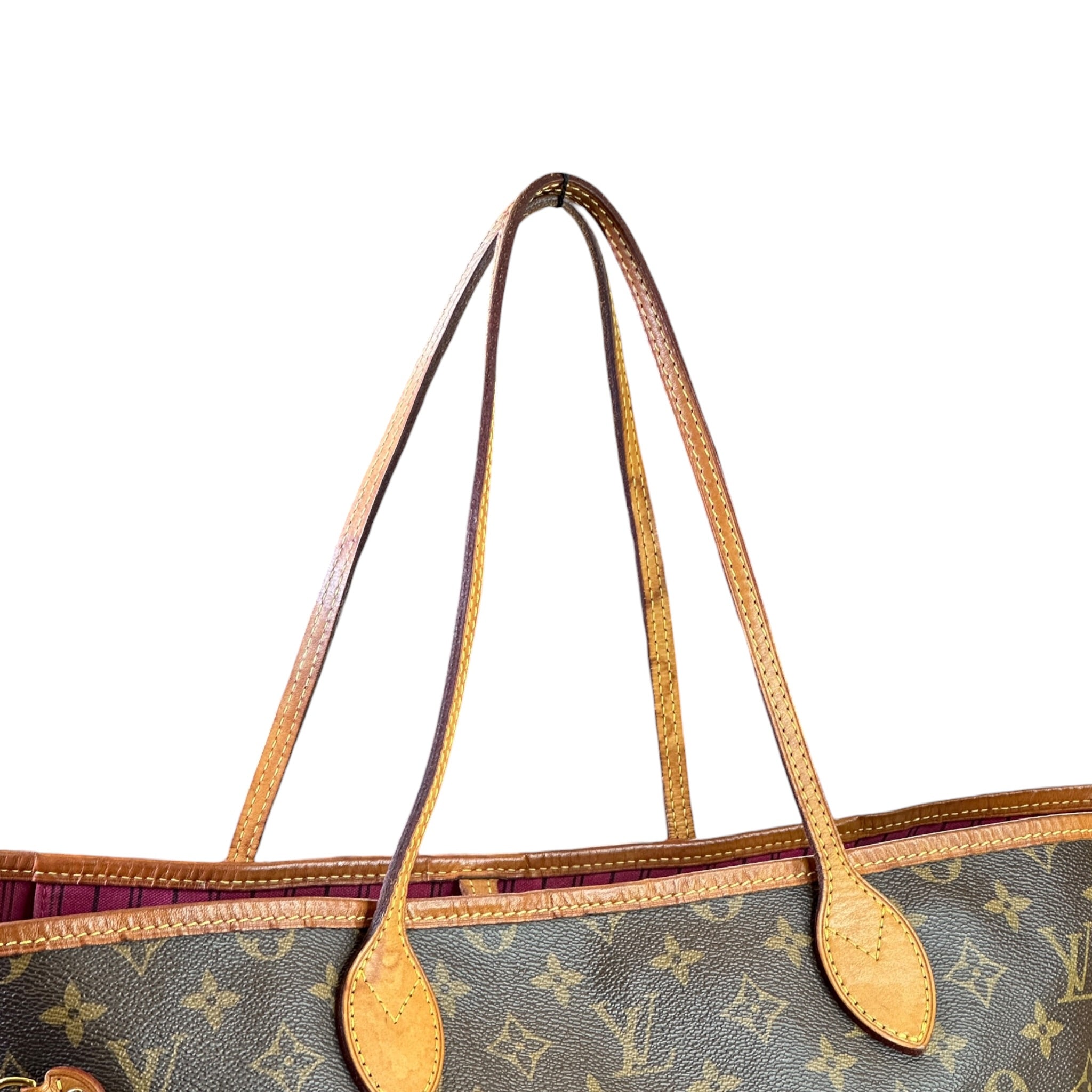LOUIS VUITTON NEVERFULL GM Monogram Leather Tote