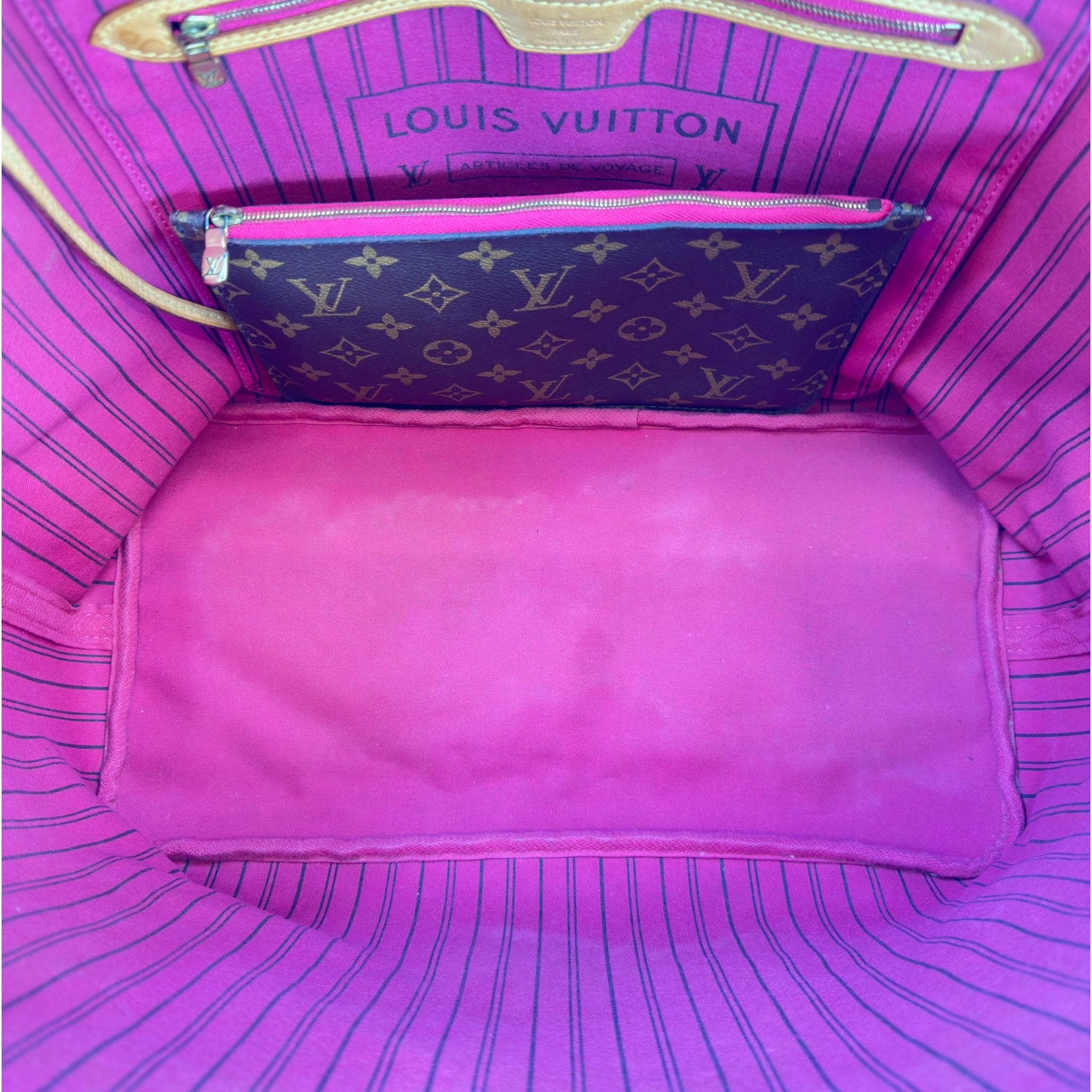 LOUIS VUITTON NEVERFULL GM Monogram Leather Tote