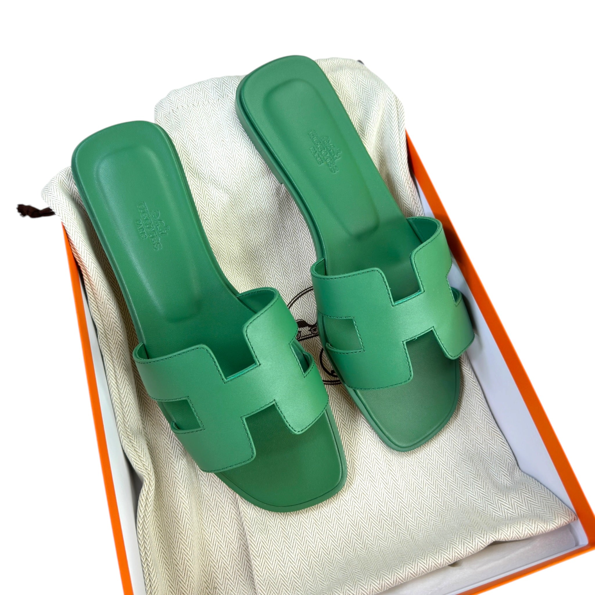 Hermes Orans Vert Jungle EU 39