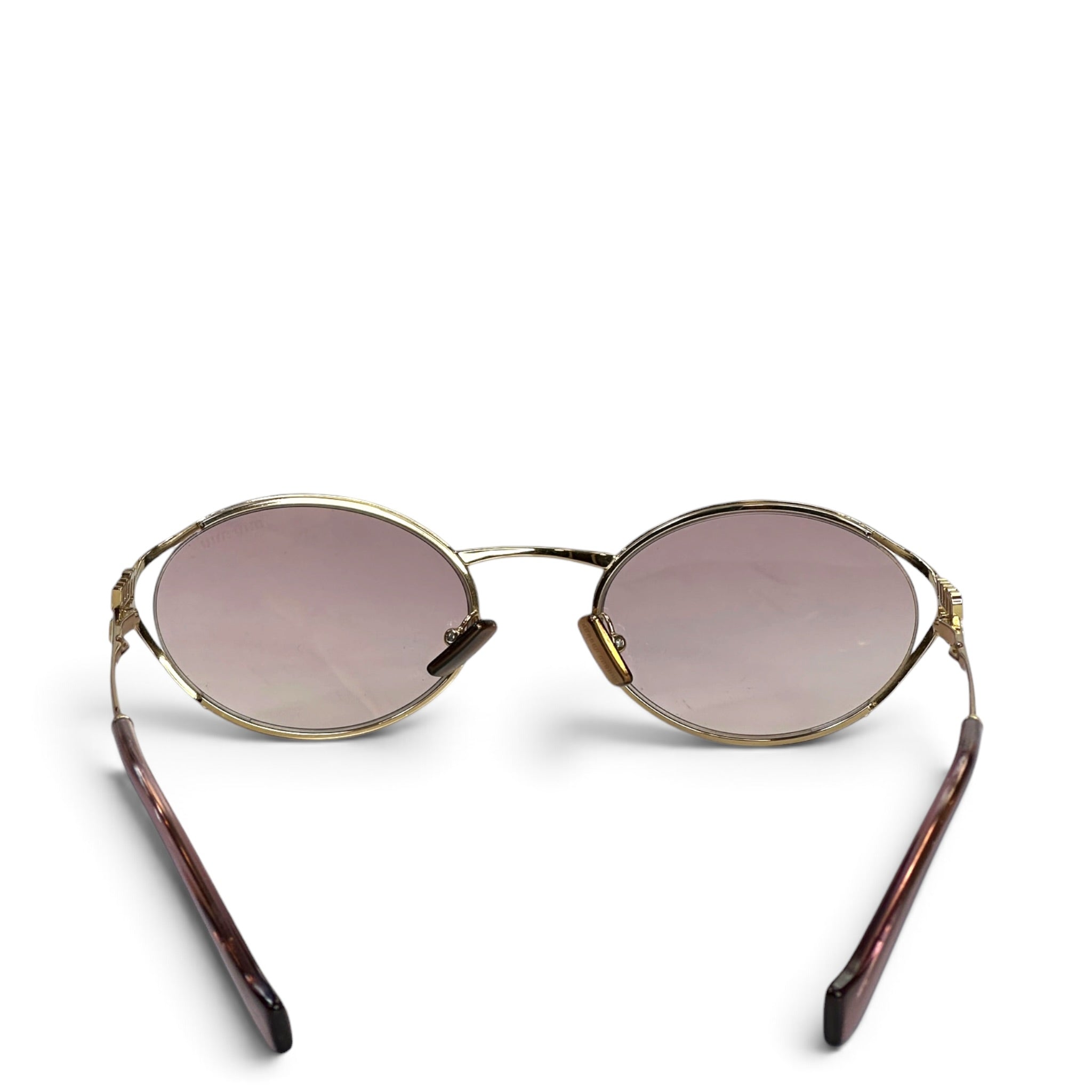 Miu Miu MU 52YS Gold Sunglasses