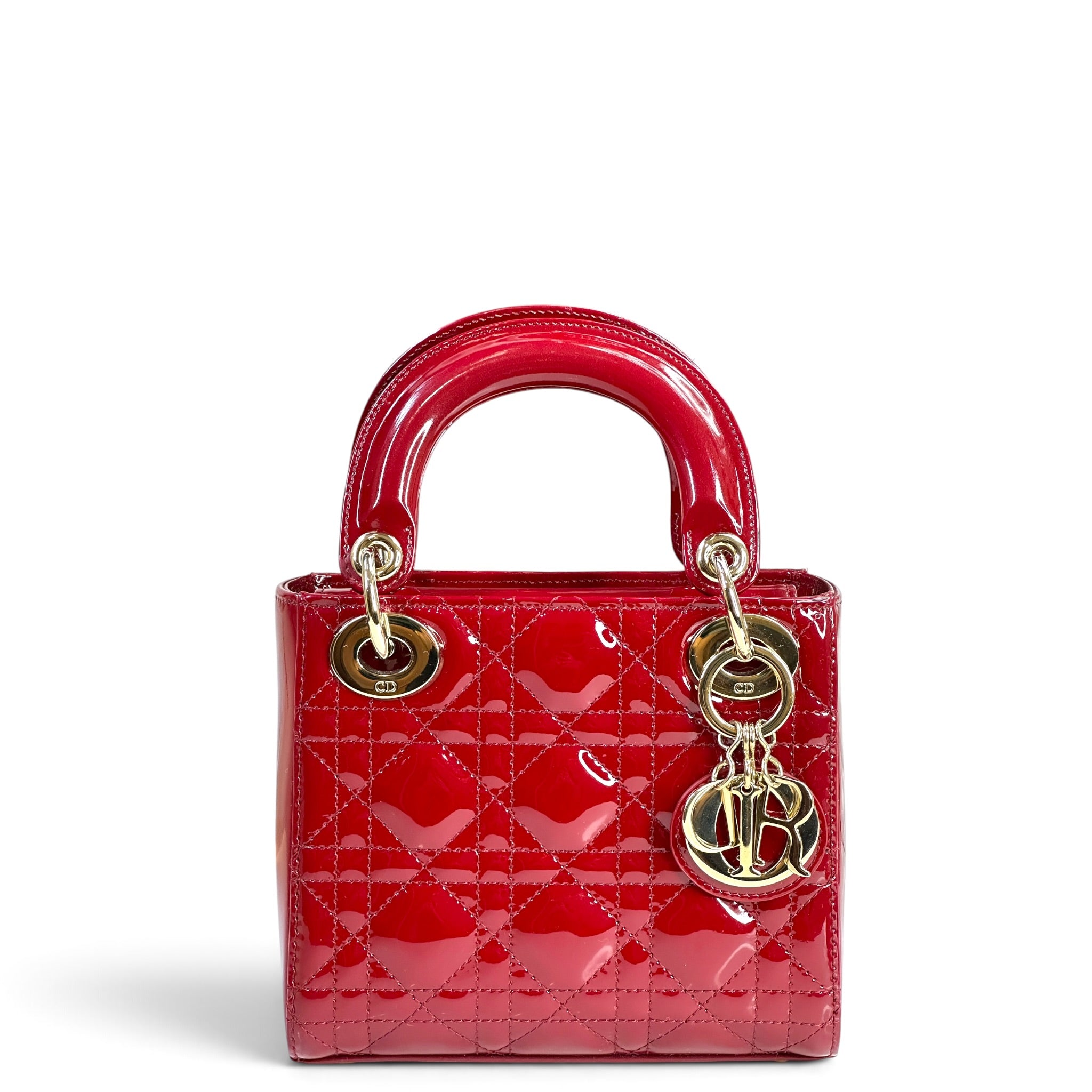 Christian Dior Lady Dior Cherry Red Mini