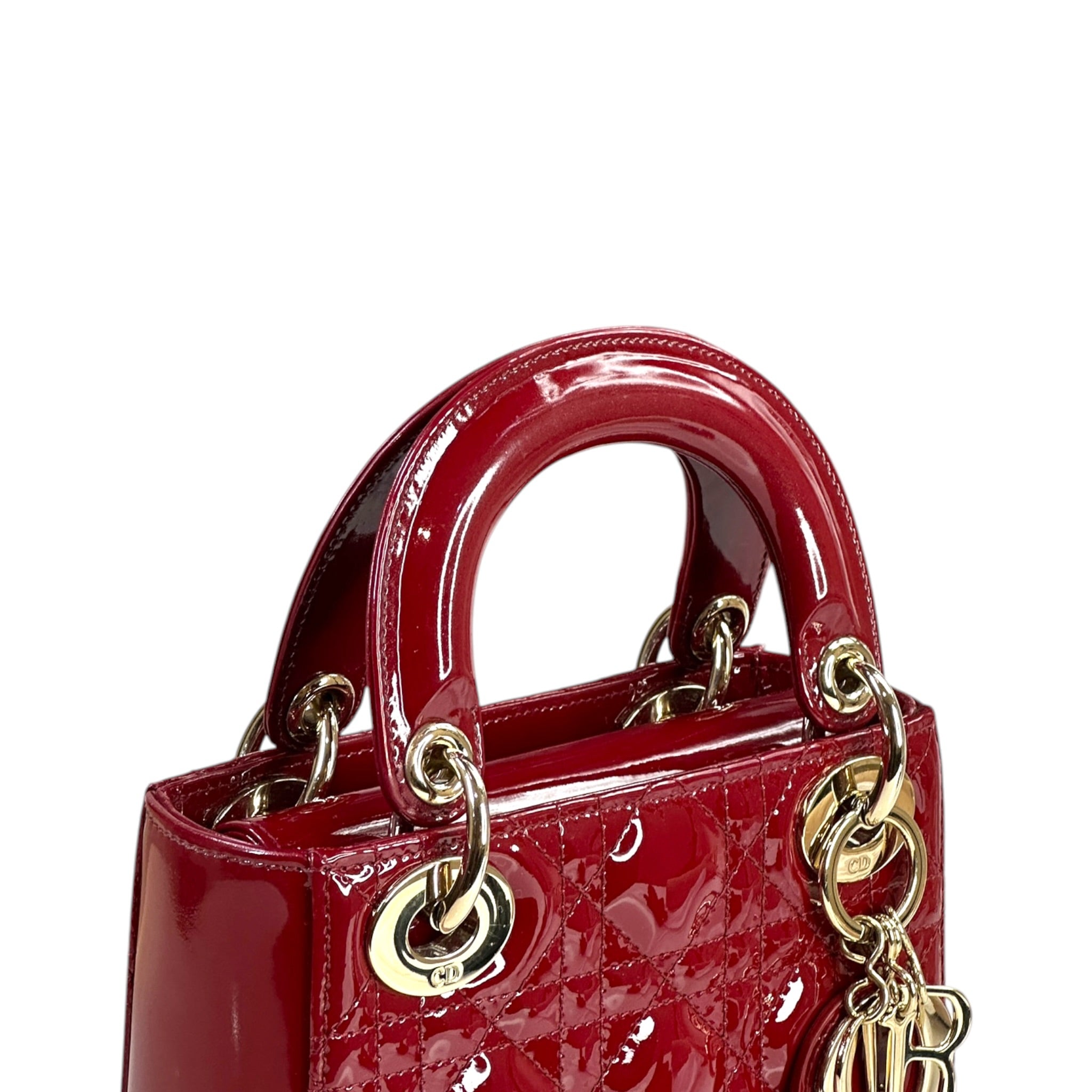 Christian Dior Lady Dior Cherry Red Mini