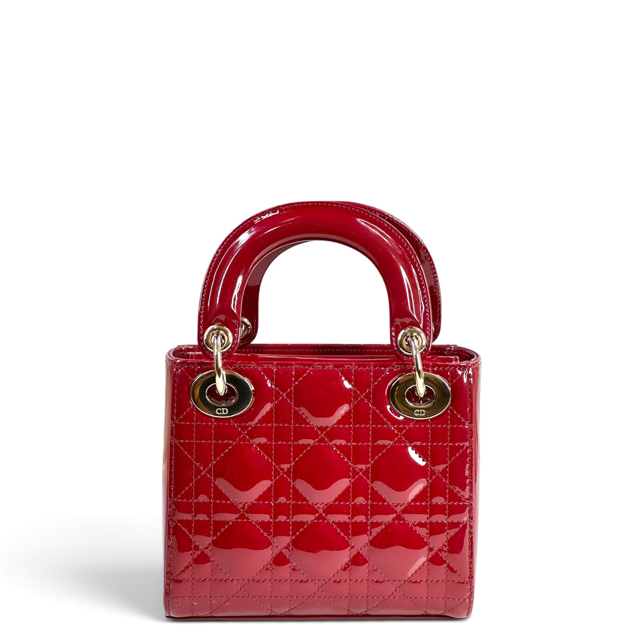 Christian Dior Lady Dior Cherry Red Mini