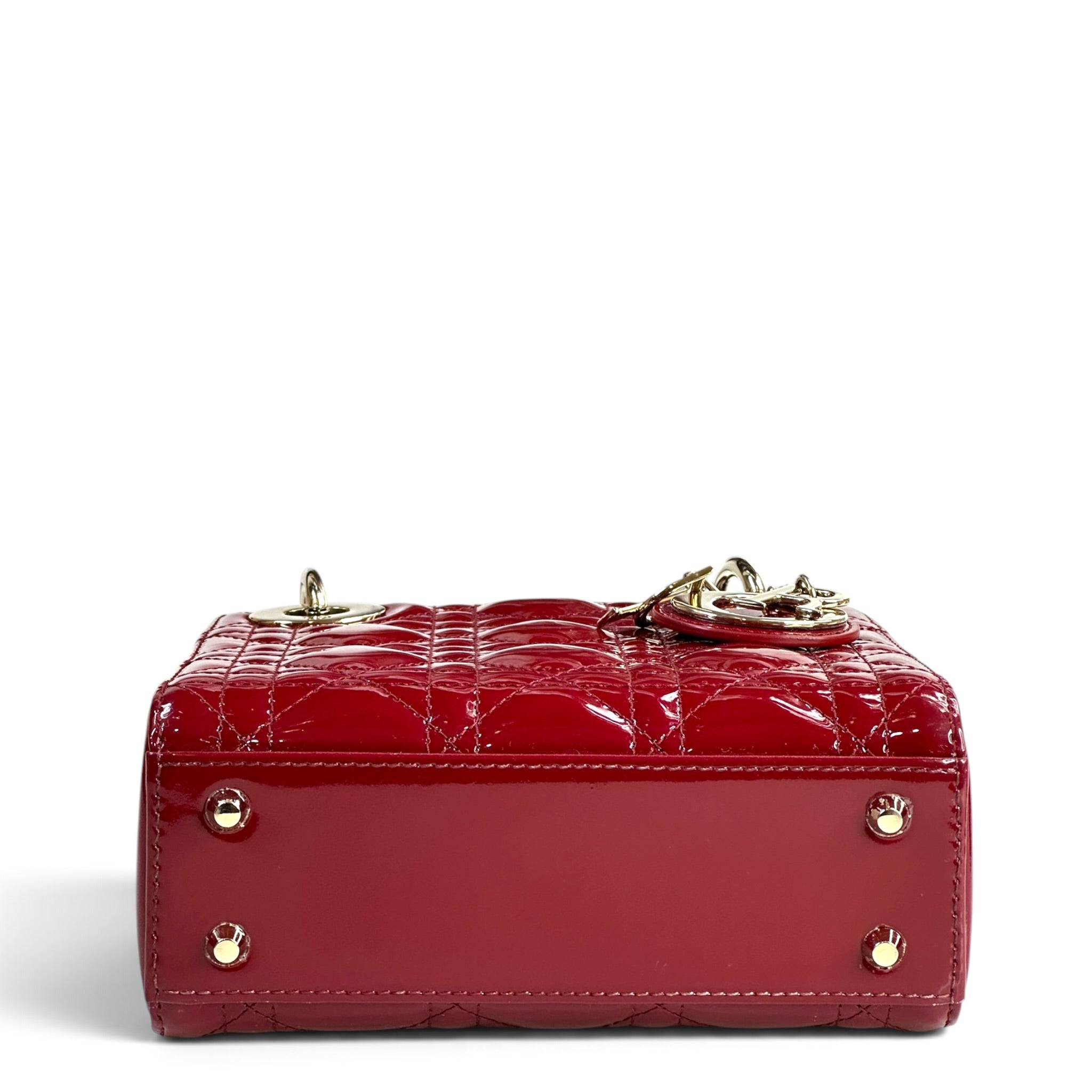 Christian Dior Lady Dior Cherry Red Mini