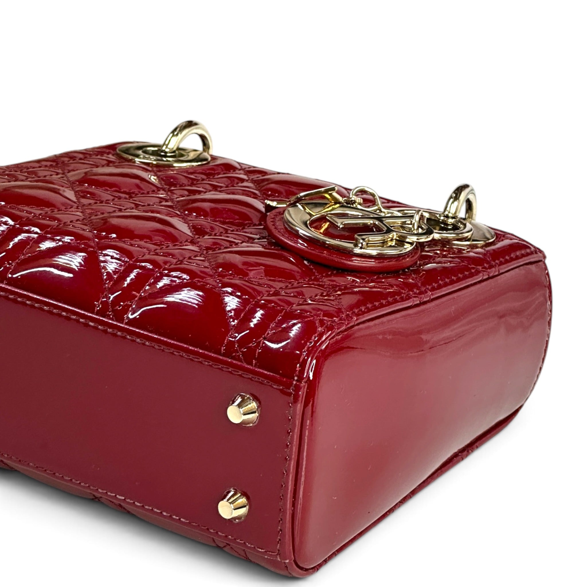 Christian Dior Lady Dior Cherry Red Mini
