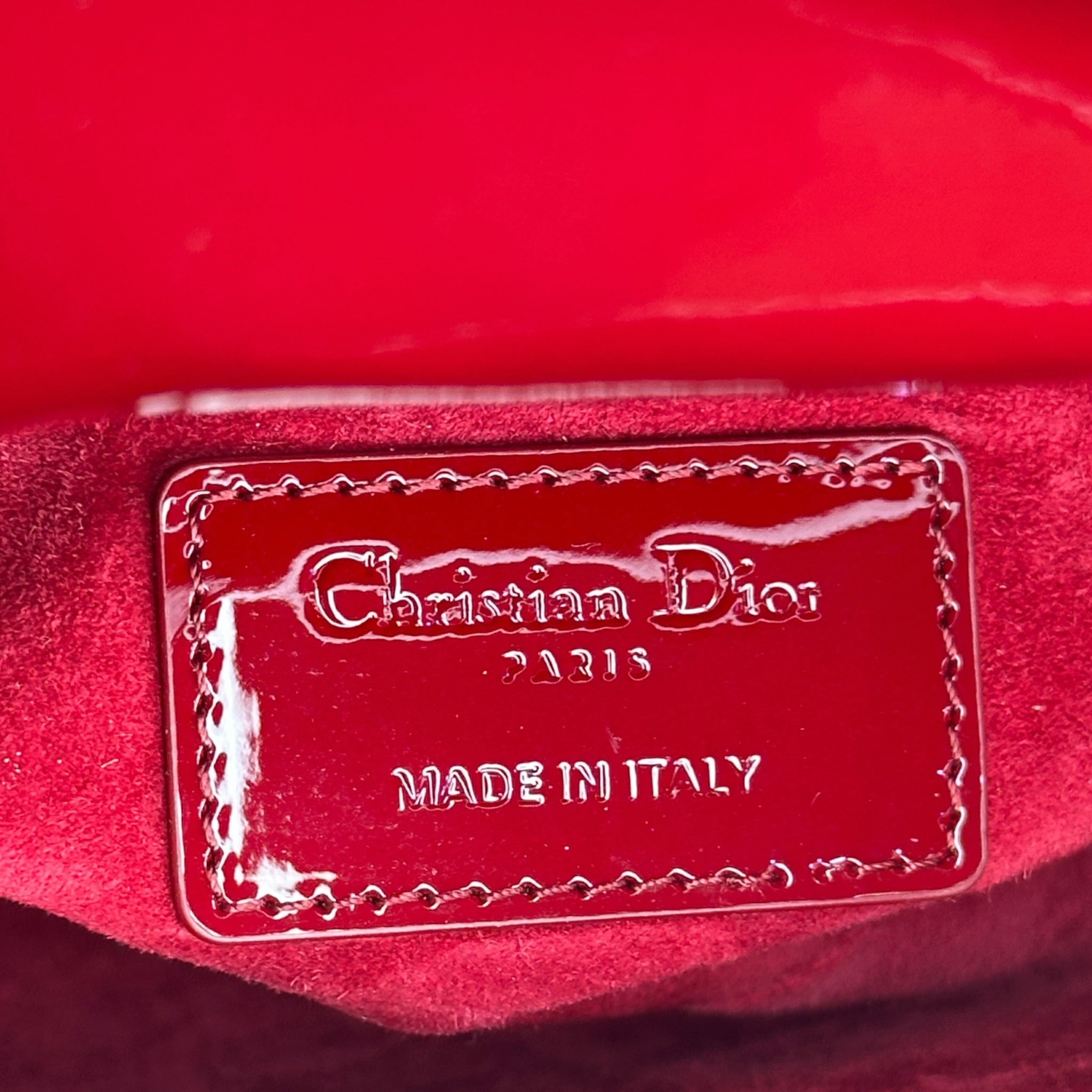 Christian Dior Lady Dior Cherry Red Mini